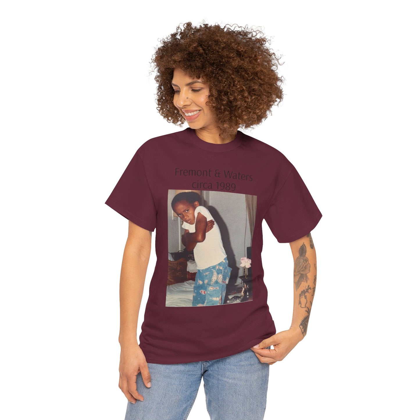 Straight Outta Pomona™ Tee, Unisex Heavy Cotton Tee, Vintage Style Shirt, Fremont & Waters circa 1989 tribute T-Shirt, Gift for Him/Her, 80s/90s Fashion