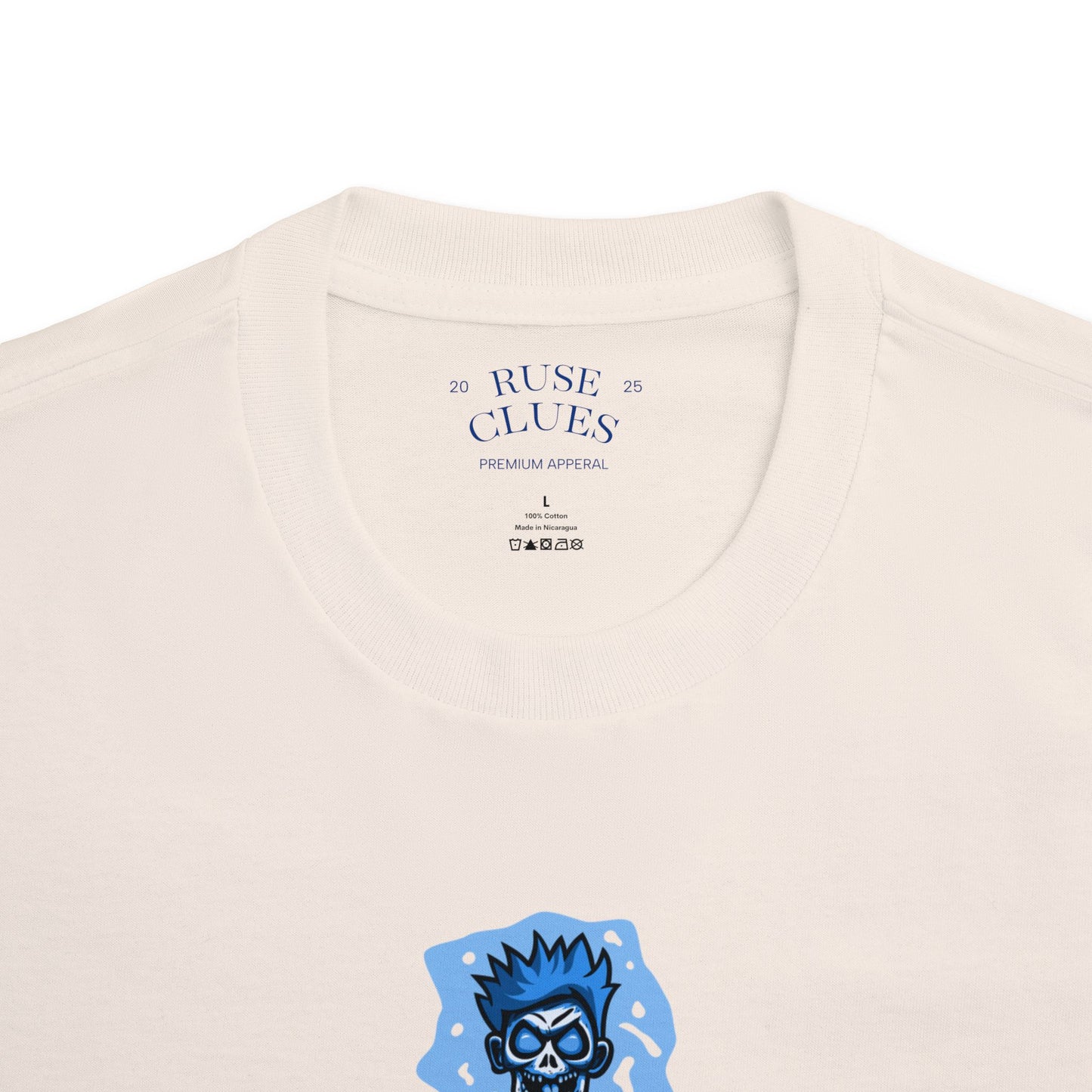 Unisex Classic Ruse Clues Graphic Tee, Edgy Streetwear, Casual Wear, Gifts for Him/Her, Unique Vintage Shirt, Youthful Style