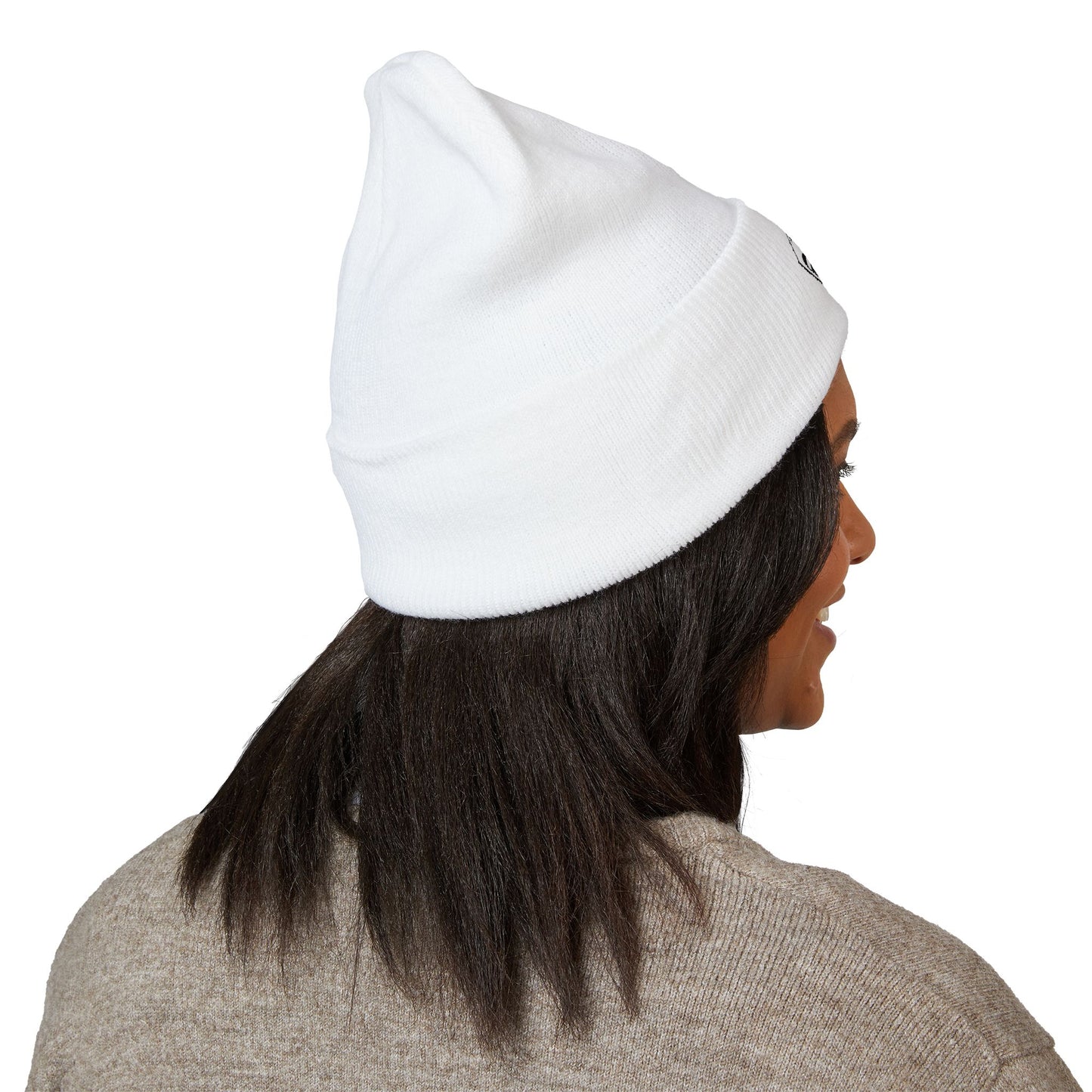 Stylish Embroidered Straight Outta Pomona™ Beanie, Cozy Winter Hat, Gift for Him/Her, Custom Logo Beanie, Perfect for Warmth and Fashion