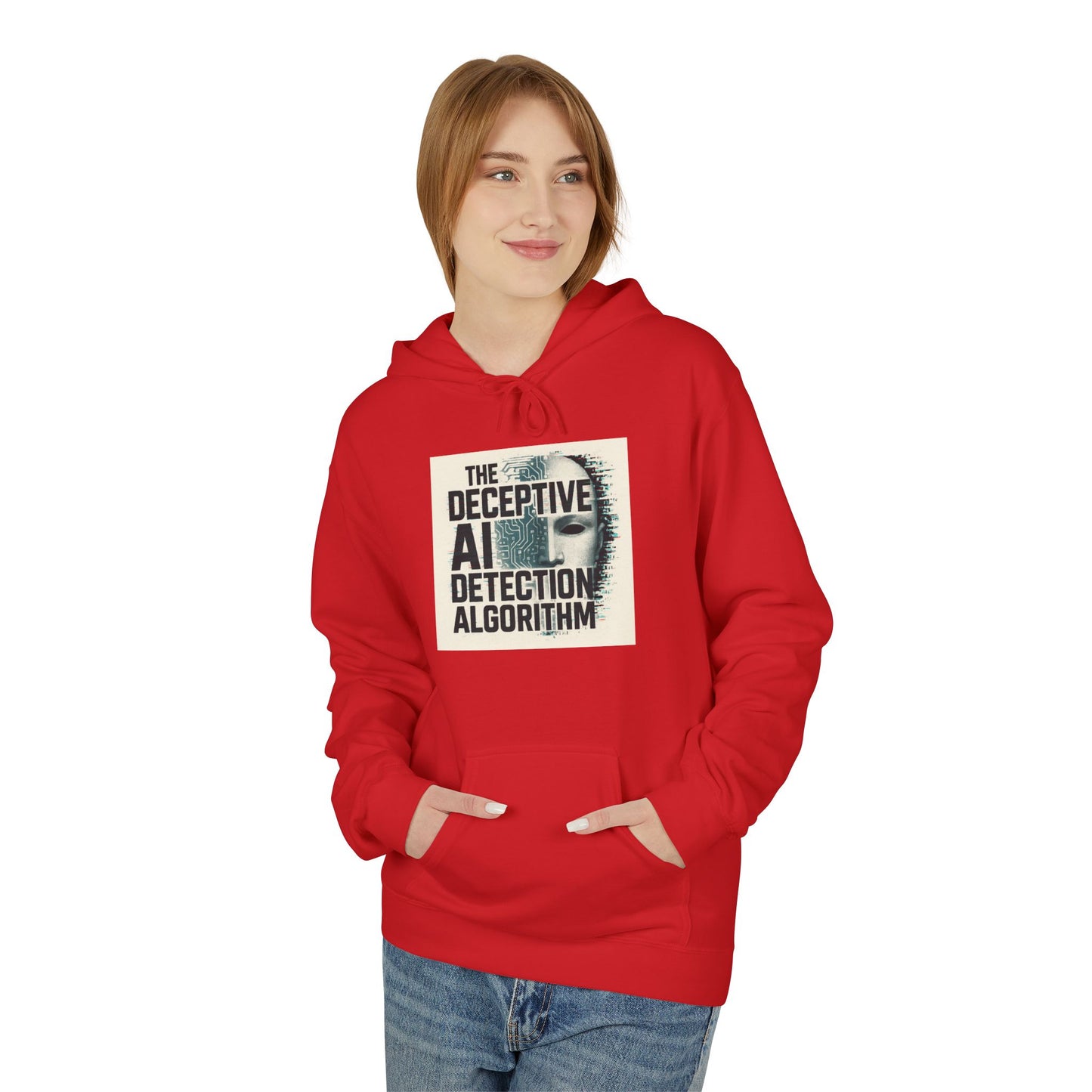 Deceptive AI Detection Algorithm Ruse Clues Hoodie