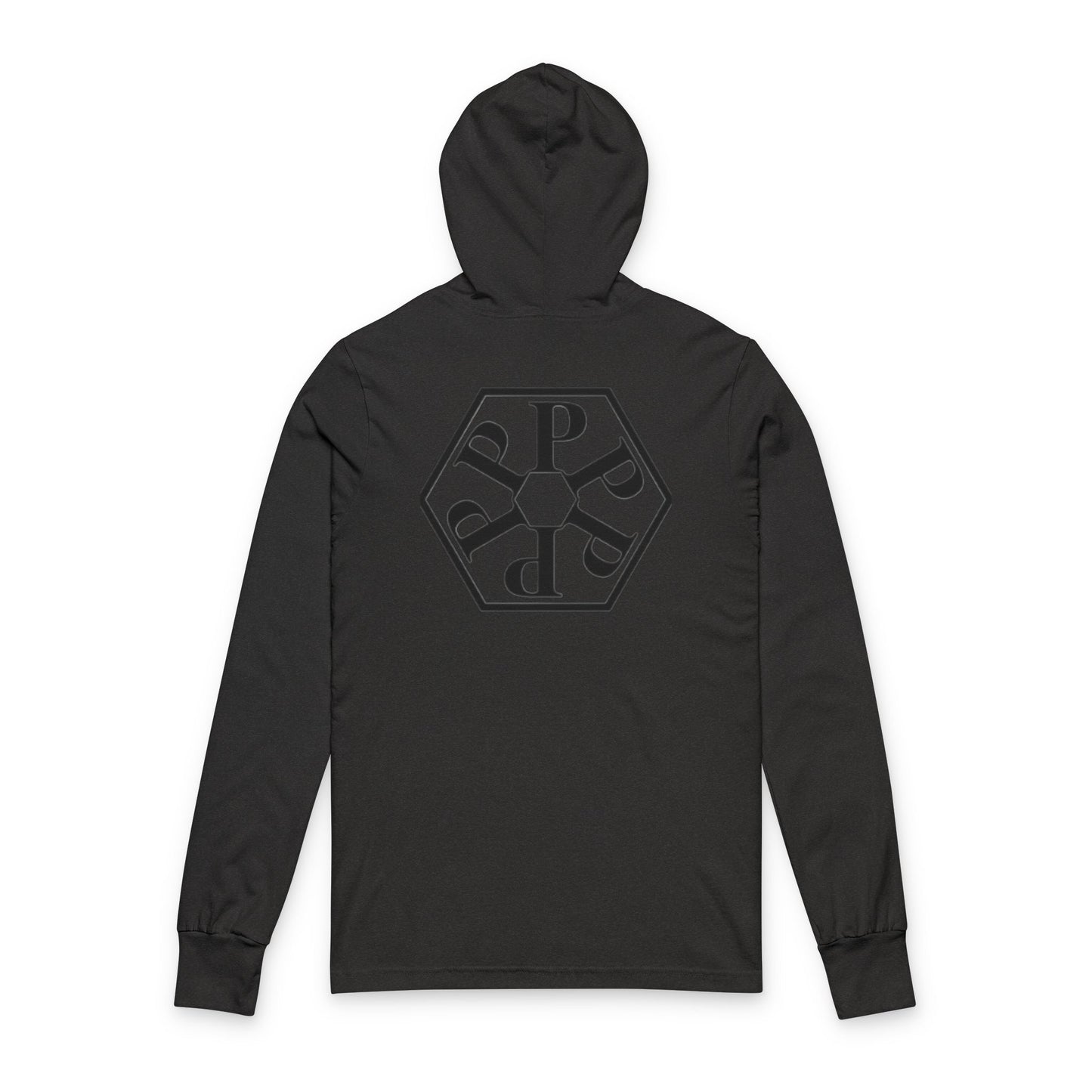 Unisex Hooded Long Sleeve Straight Outta Pomona™ Tee, Casual Wear, Gift for Friends, Outdoor Activities, Graphic Hoodie