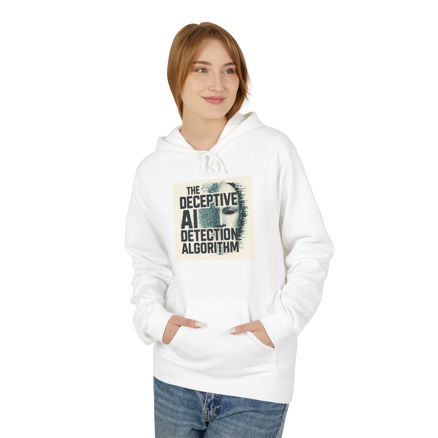 Deceptive AI Detection Algorithm Ruse Clues Hoodie