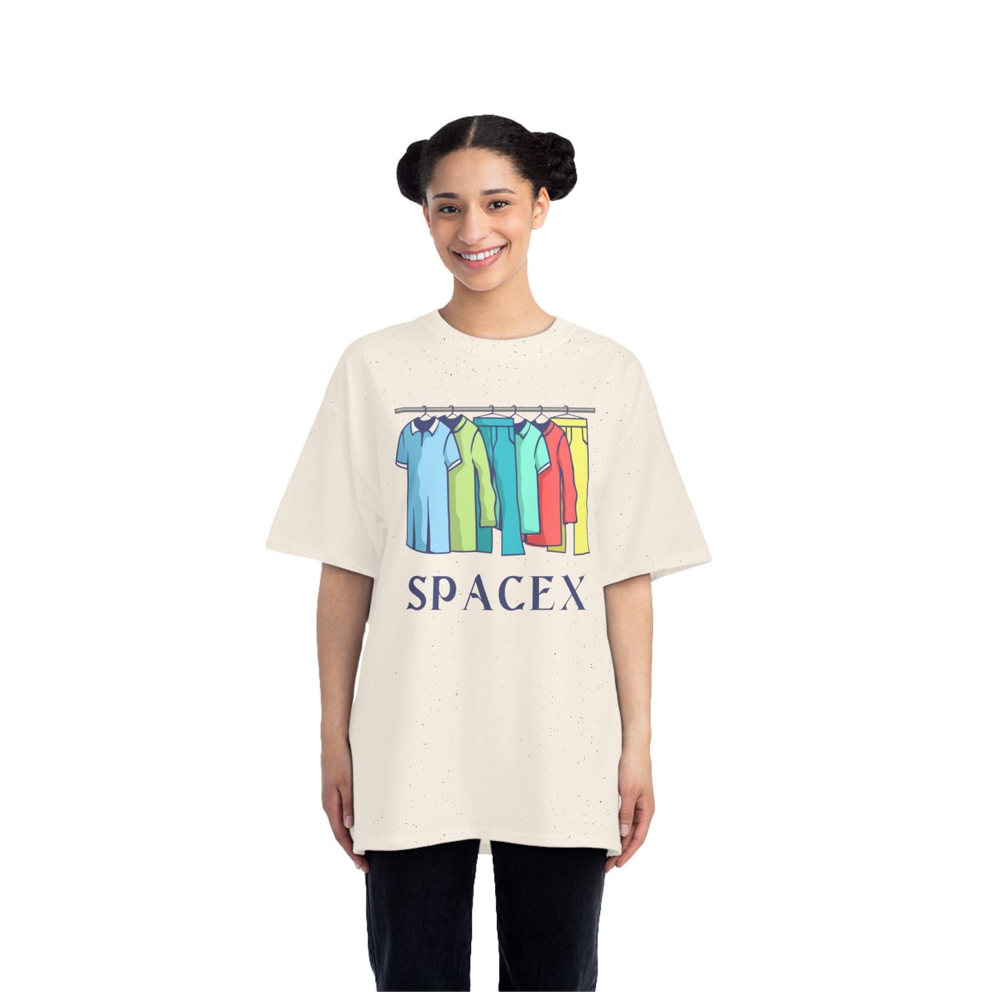 Short-Sleeve SpaceX T-Shirt for All Shapes and Sizes, Short, Tall, Fat, or Small, Casual Wear, Unique Graphic Tee
