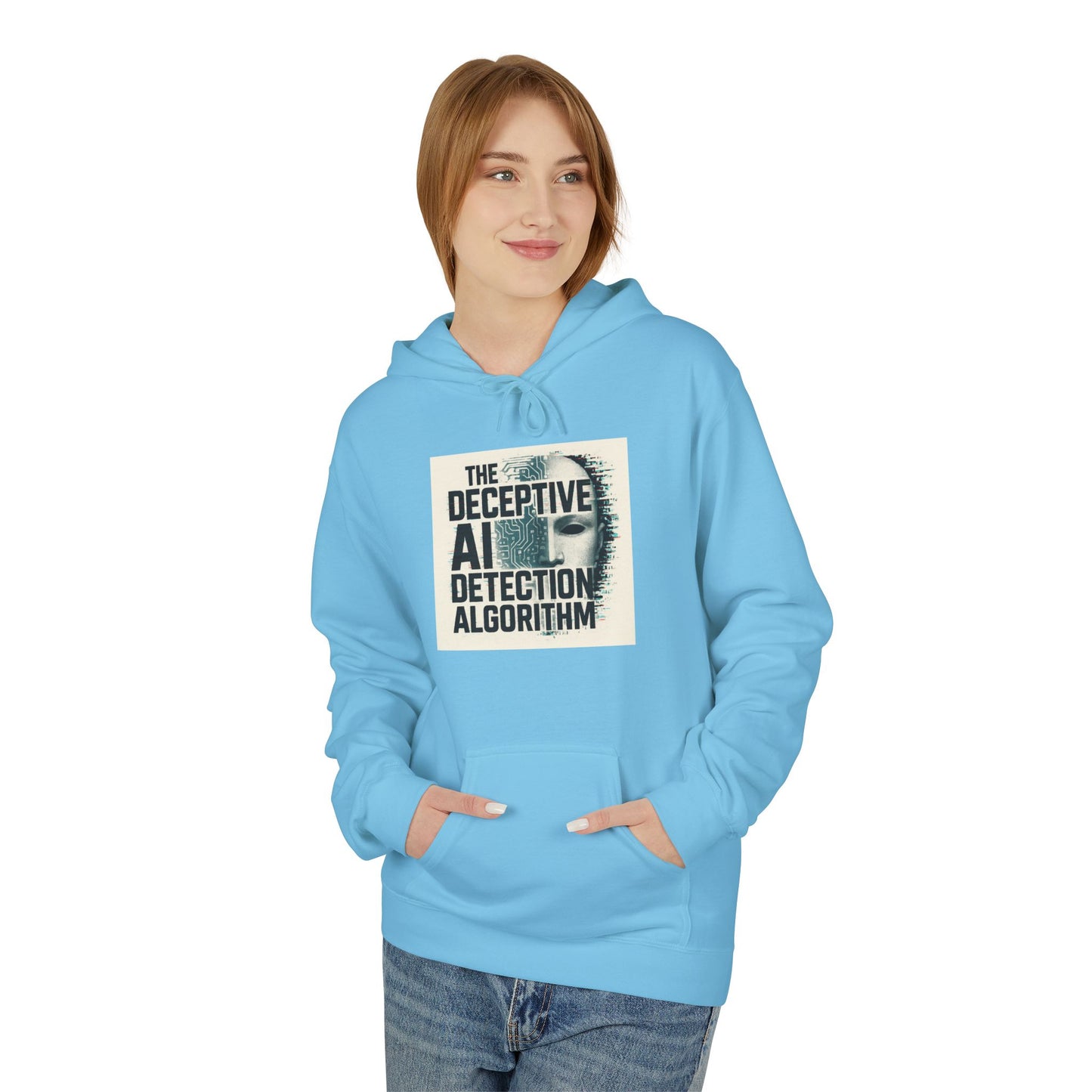 Deceptive AI Detection Algorithm Ruse Clues Hoodie