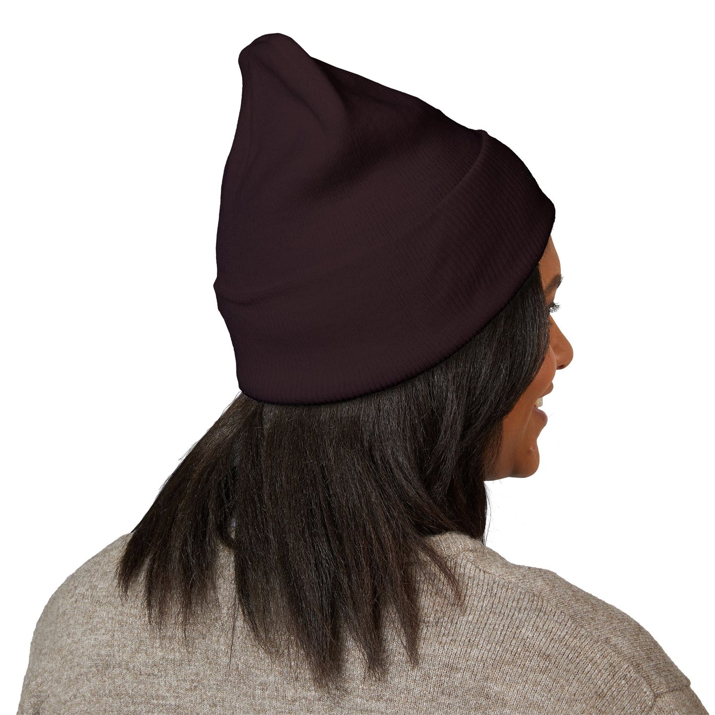Stylish Embroidered Straight Outta Pomona™ Beanie, Cozy Winter Hat, Gift for Him/Her, Custom Logo Beanie, Perfect for Warmth and Fashion