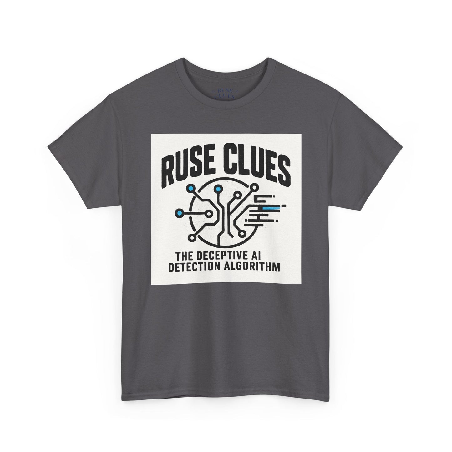 Ruse Clues® AI Detection Tee - Unisex Heavy Cotton T-Shirt