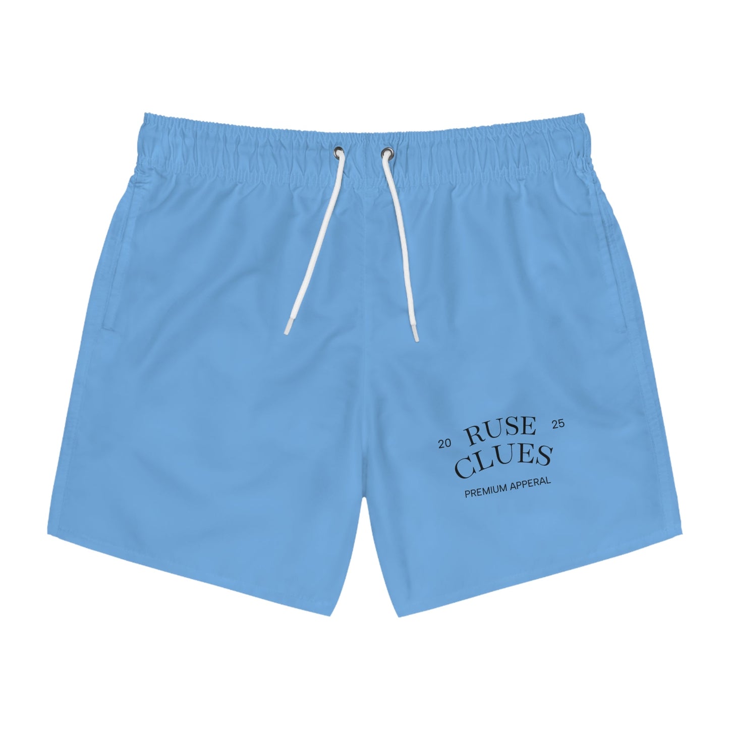 Cool & Comfy Ruse Clues® Swim Trunks | Summer Beachwear, Lake Day Essential, Vacation Must-Have, Gift for Dad, Pool Party Style