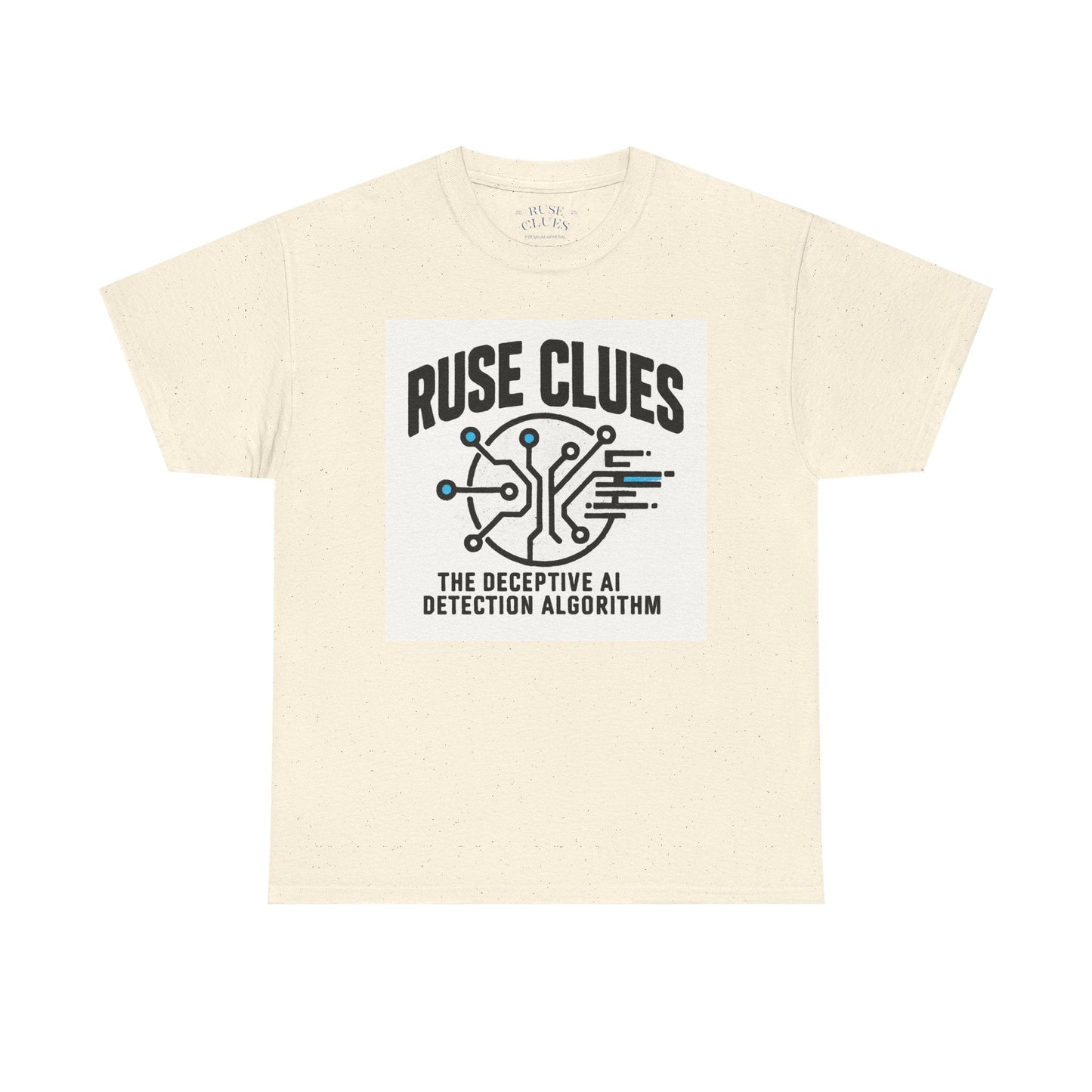 Ruse Clues® AI Detection Tee - Unisex Heavy Cotton T-Shirt