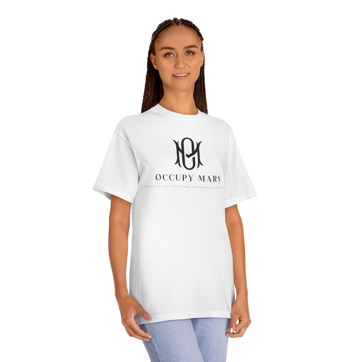 Unisex Classic Occupy Mars Tee - Trendy Space T-Shirt, Gift for Space Lovers, Science Enthusiasts, Unique Casual Wear, [...]