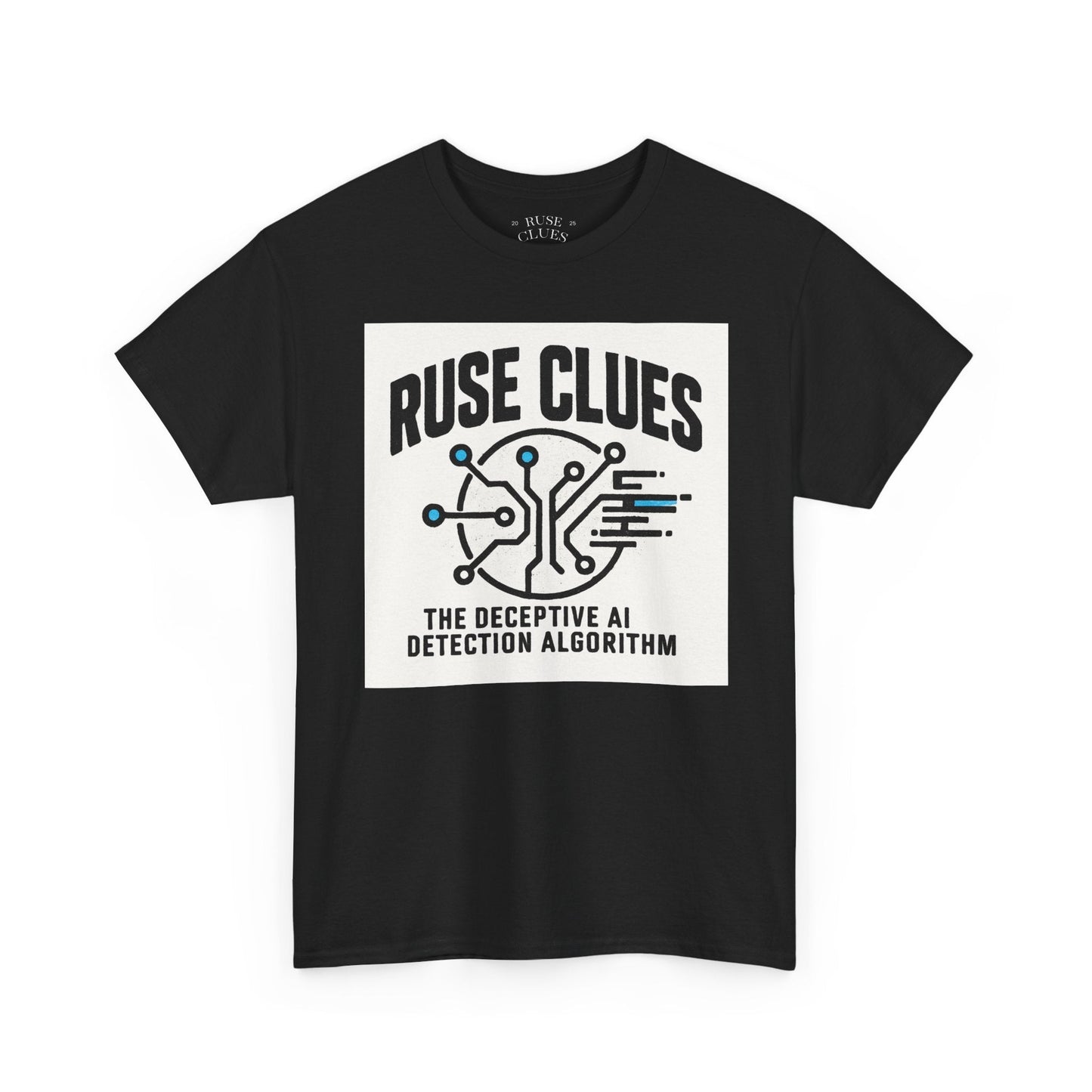 Ruse Clues® AI Detection Tee - Unisex Heavy Cotton T-Shirt
