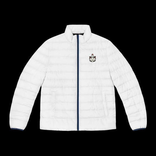 Puffer Jacket — Lunar Metropolis™ Graphic Men’s Jacket