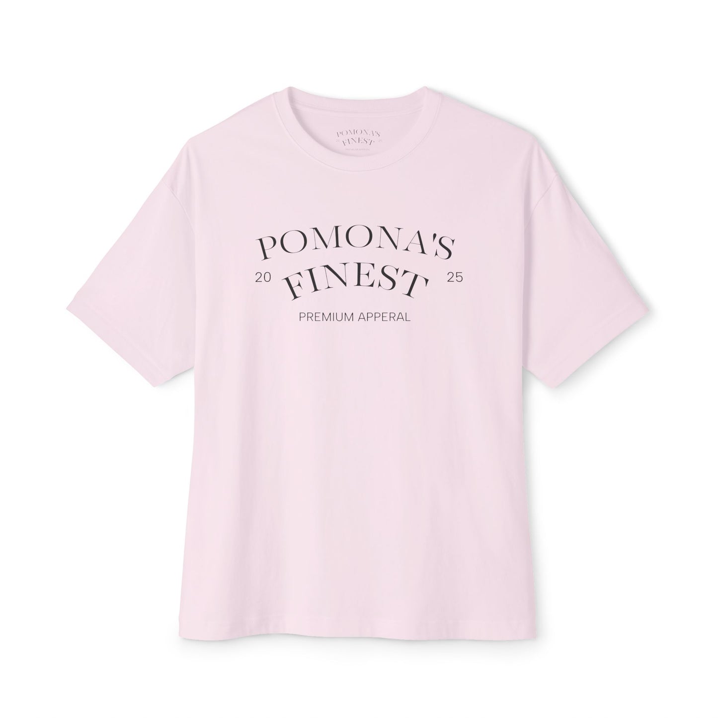Pomona's Finest™ Unisex Oversized Tee, Relaxed Fit T-Shirt for Casual Outings, Streetwear Style, Gift for Fashion Lovers