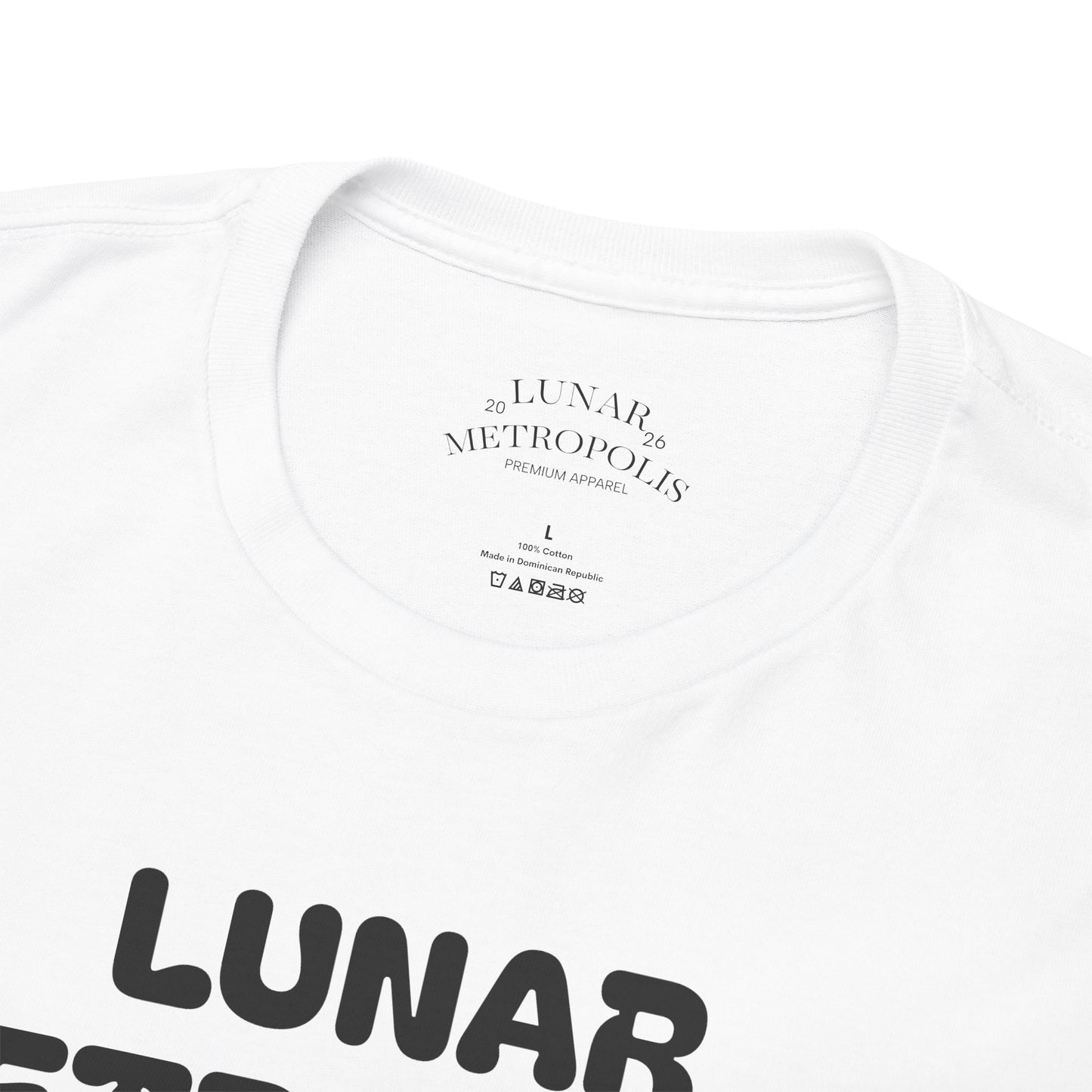 Lunar Metropolis™ Tee — Retro Sci‑Fi Moon City Graphic T‑Shirt