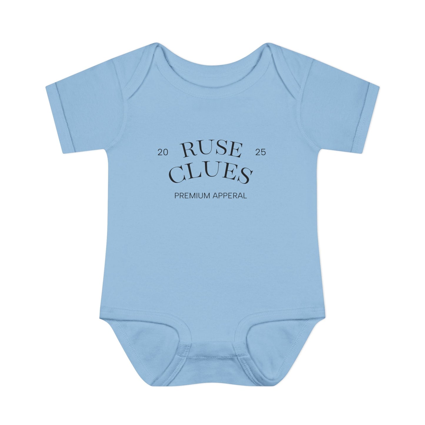 Infant Baby Ruse Clues® Bodysuit - Cute Baby Apparel, Perfect Baby Shower Gift, Newborn Outfit, Seasonal Celebrations, Family Photos