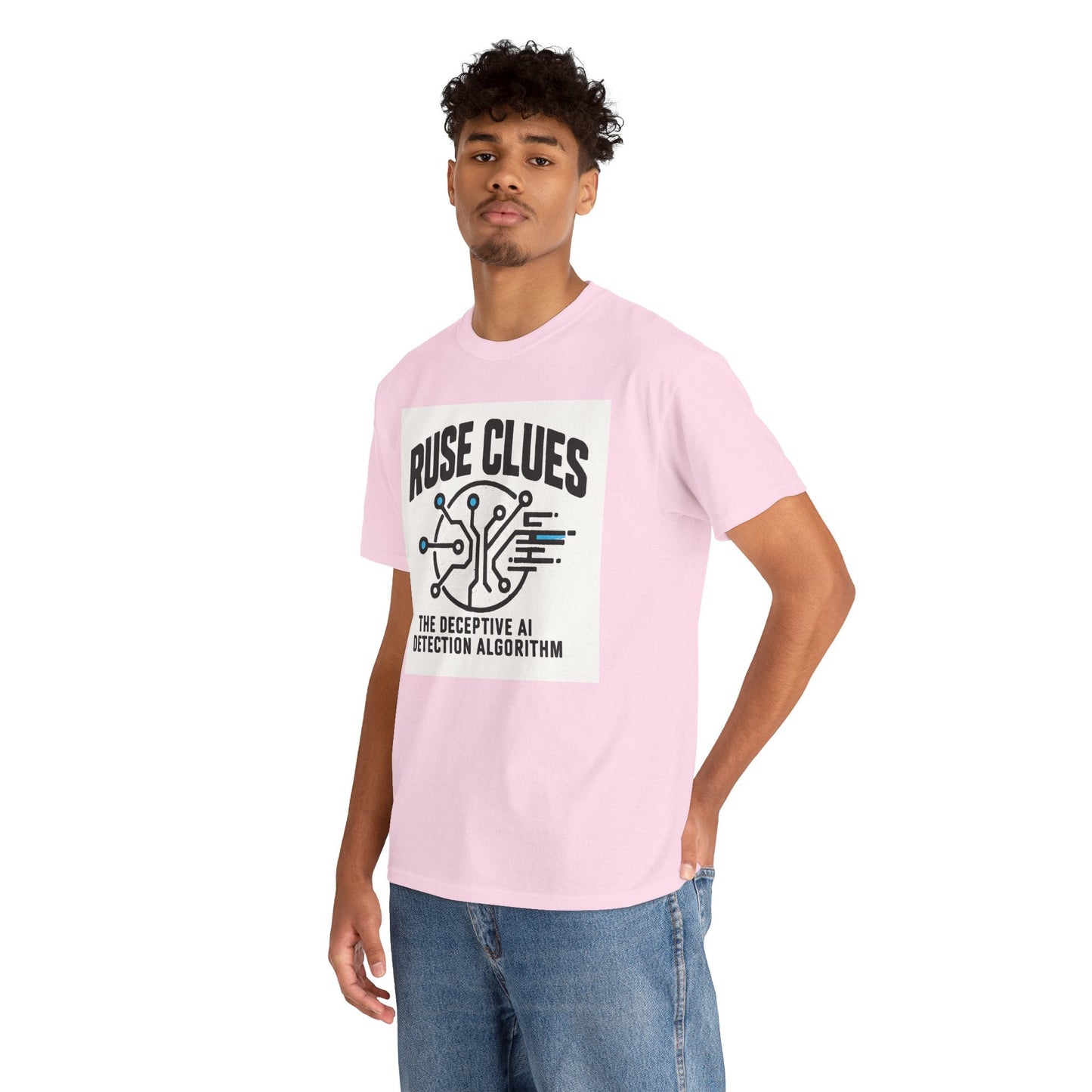 Ruse Clues® AI Detection Tee - Unisex Heavy Cotton T-Shirt