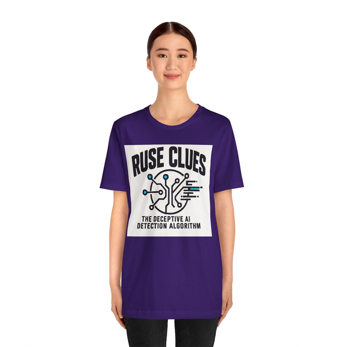 Ruse Clues® AI Detection Tee