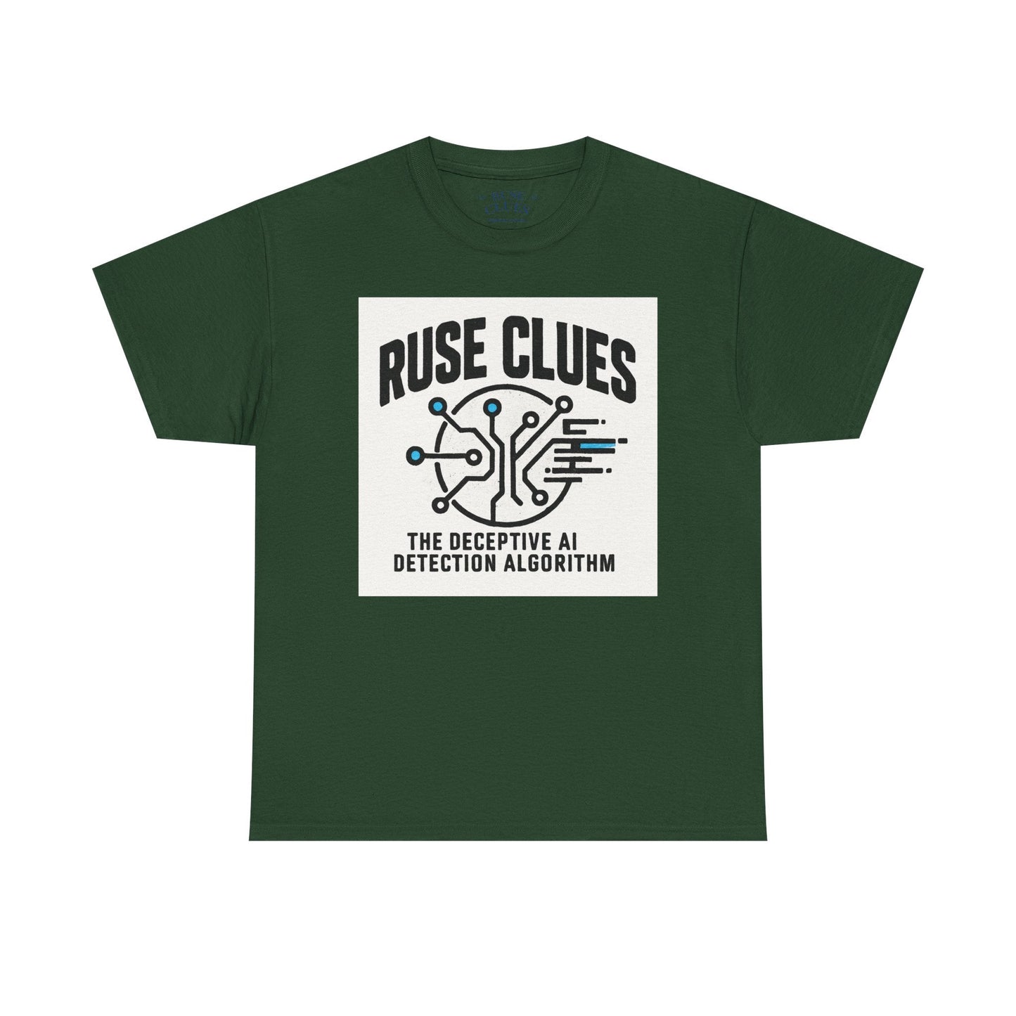 Ruse Clues® AI Detection Tee - Unisex Heavy Cotton T-Shirt