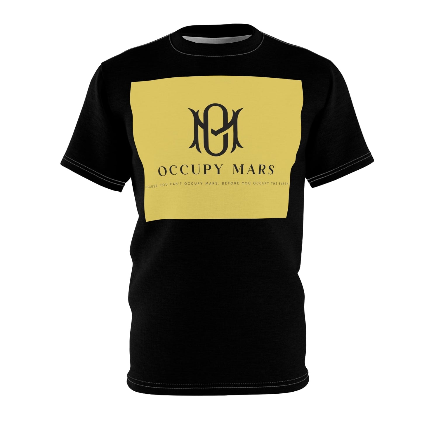 Unisex Graphic Tee - Occupy Mars™ Apparel, Space Lover Gift, Casual Wear, Unique Statement Shirt, Eco-Friendly Fashion