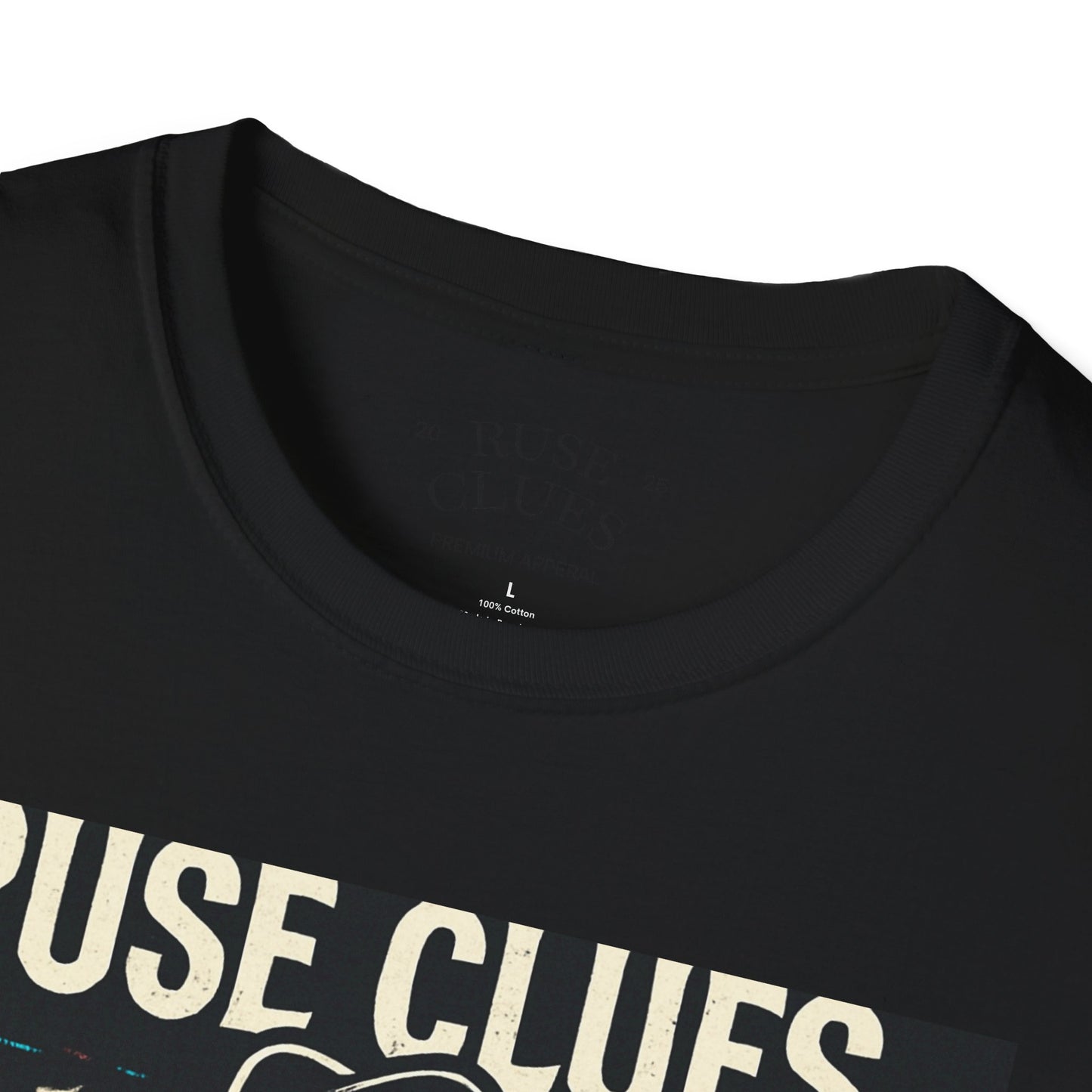 Mystery Detective Unisex Softstyle T-Shirt - Ruse Clues® Design