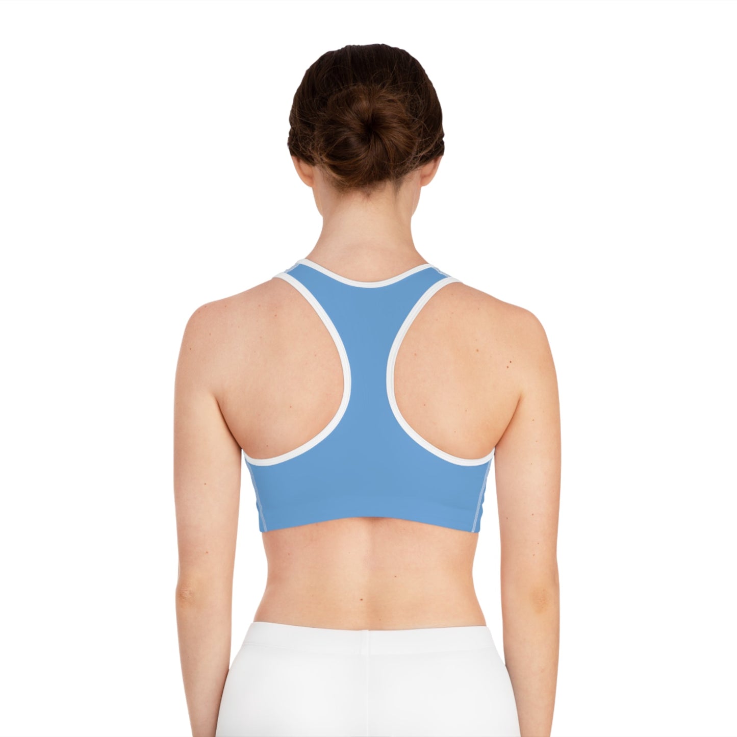 Trendy Ruse Clues® Sports Bra for Active Women, Gym Wear, Fitness Apparel, Comfortable Fitness Gear