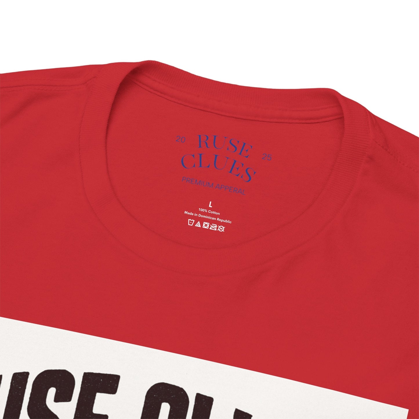 Ruse Clues® AI Detection Tee - Unisex Heavy Cotton T-Shirt