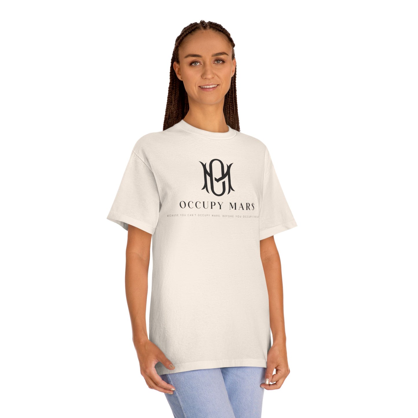 Unisex Classic Occupy Mars Tee - Trendy Space T-Shirt, Gift for Space Lovers, Science Enthusiasts, Unique Casual Wear, [...]