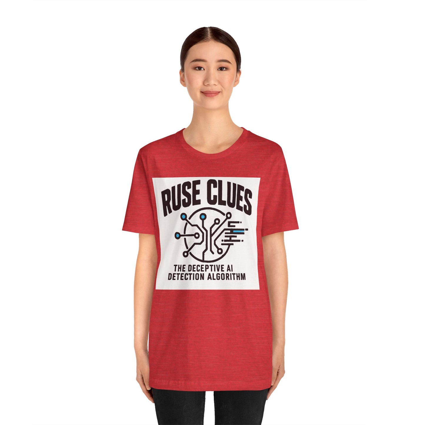 Ruse Clues® AI Detection Tee