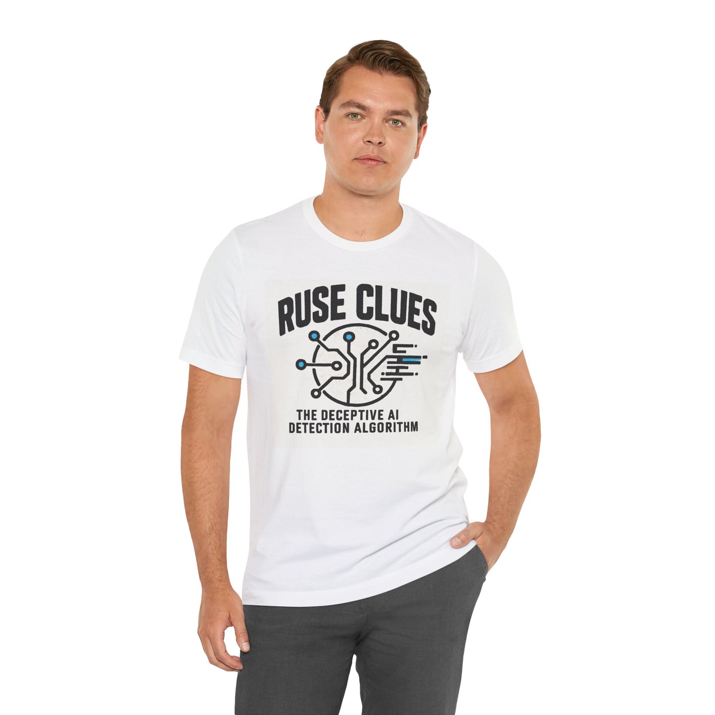 Ruse Clues® AI Detection Tee
