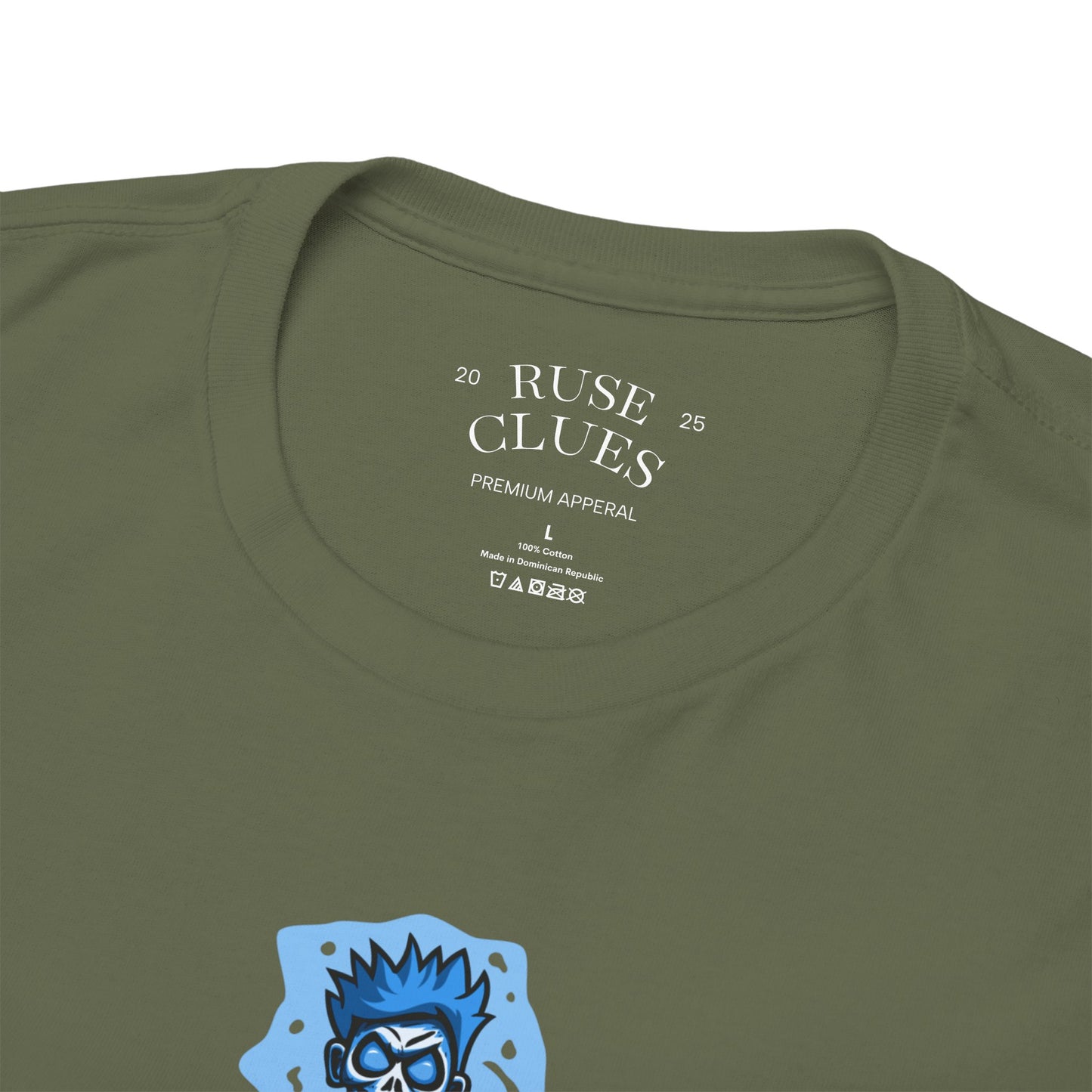 Unisex Heavy Cotton Ruse Clues® Tee