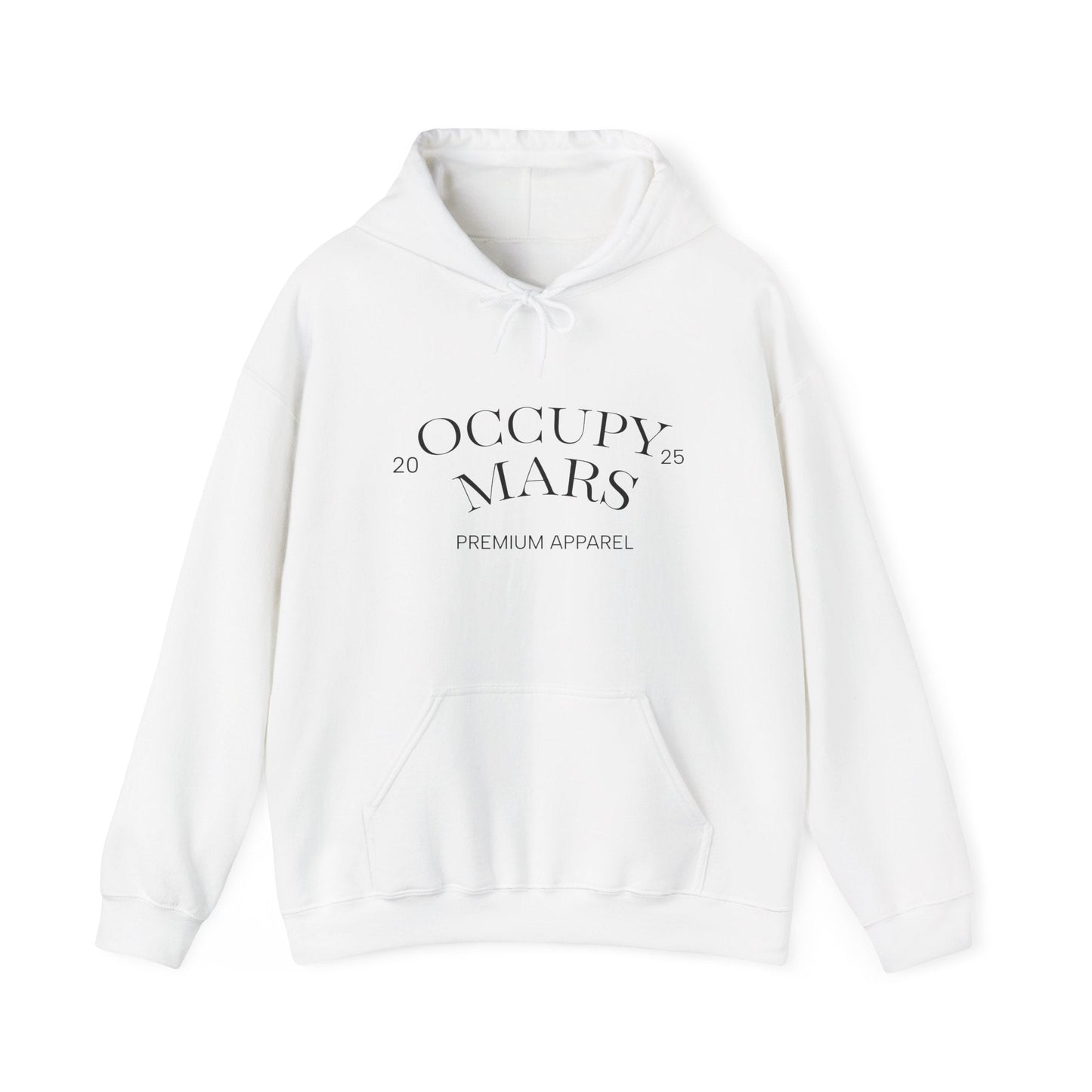 Occupy Mars™ Hooded Sweatshirt - Casual Comfort, Perfect for Everyday Wear, Gifts for Space Enthusiasts, Cozy Fashion