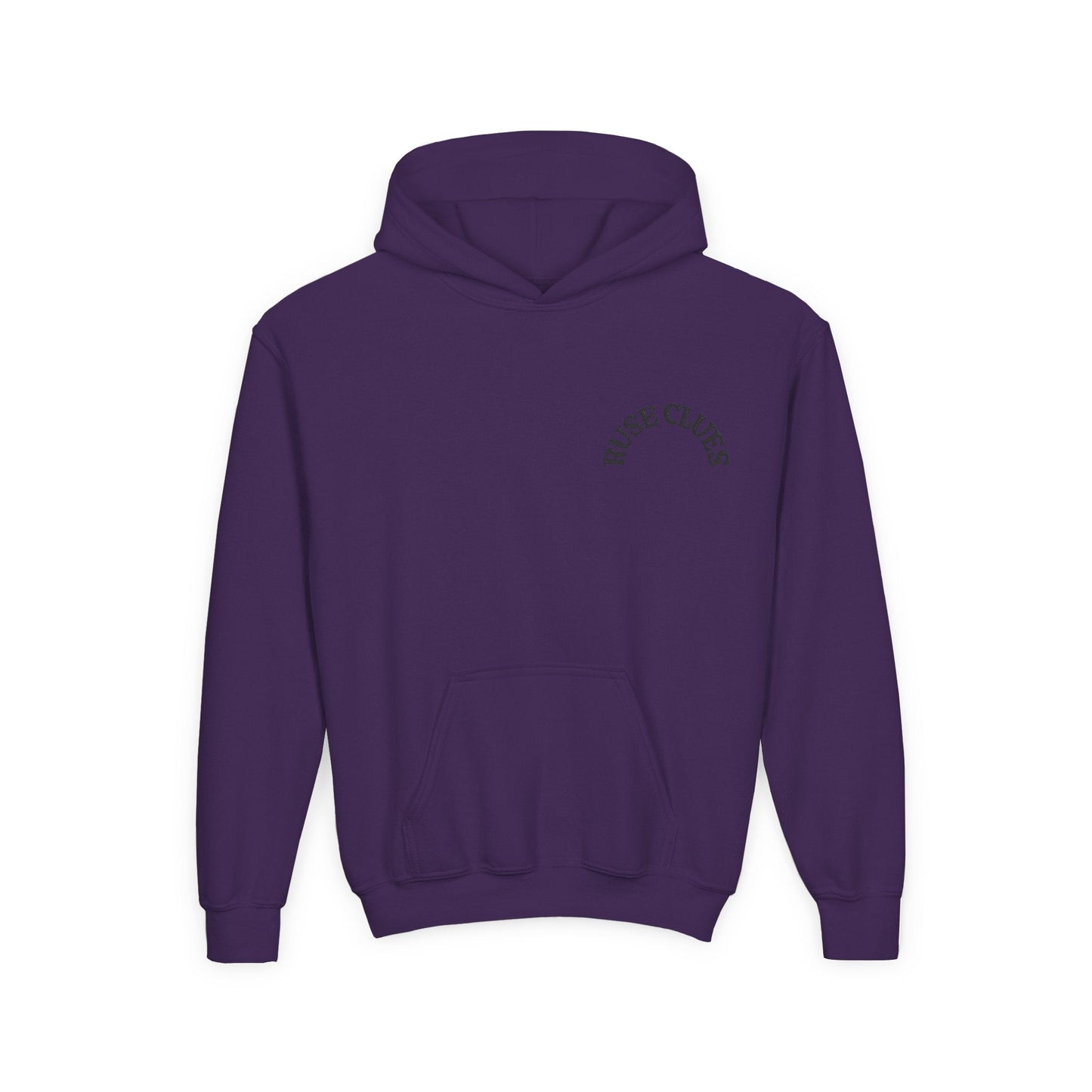 Youth Heavy Blend Hooded Ruse Clues® Sweatshirt - Comfortable, Cozy, Ideal for Lazy Days, Perfect for Fall and Winter, Great Gift for Teens, Casual Wear
