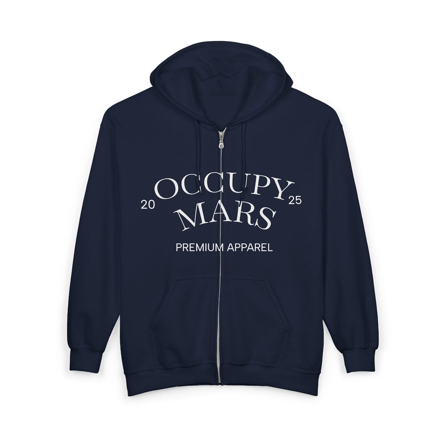 Full Zip Hooded OCCUPY MARS™ Sweatshirt