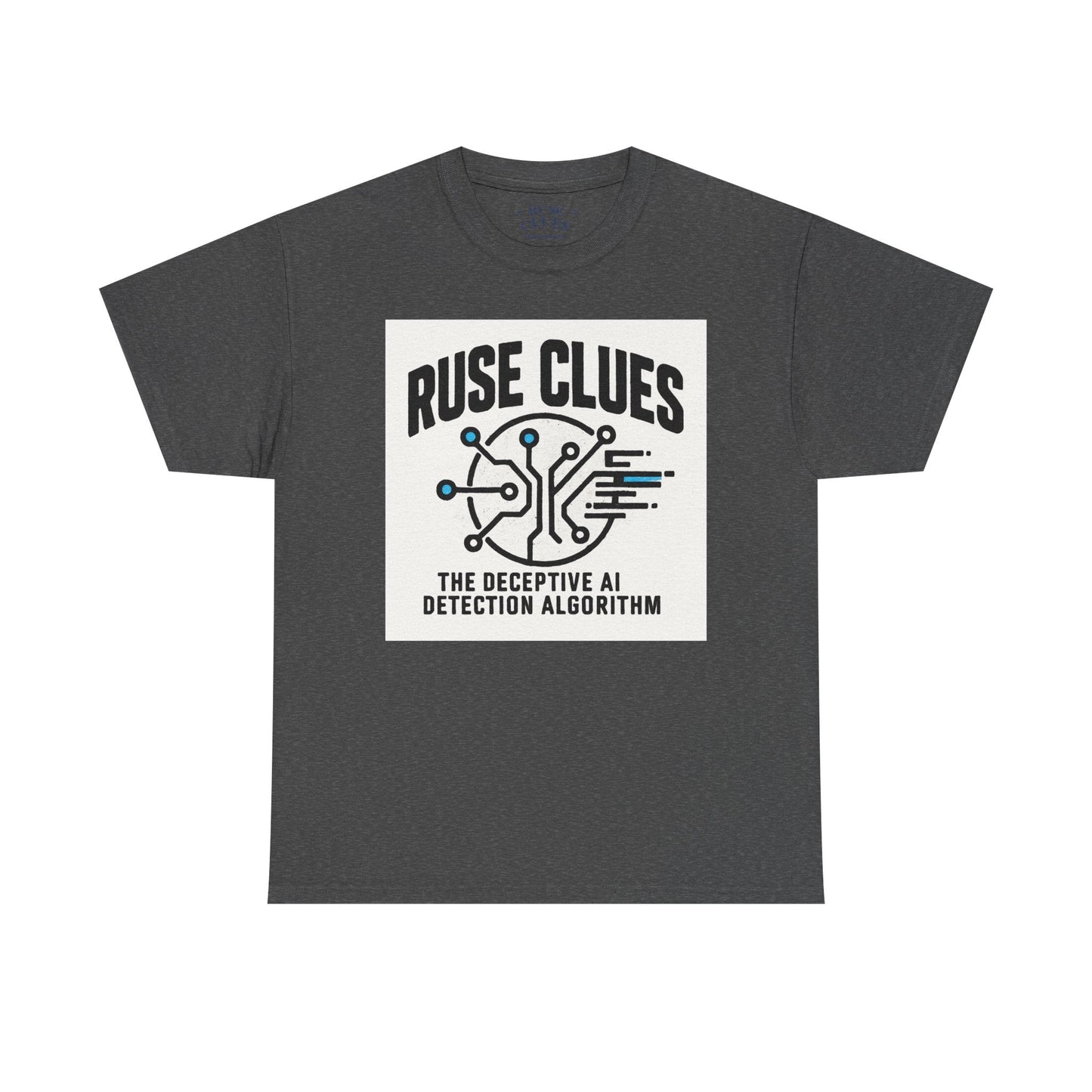 Ruse Clues® AI Detection Tee - Unisex Heavy Cotton T-Shirt