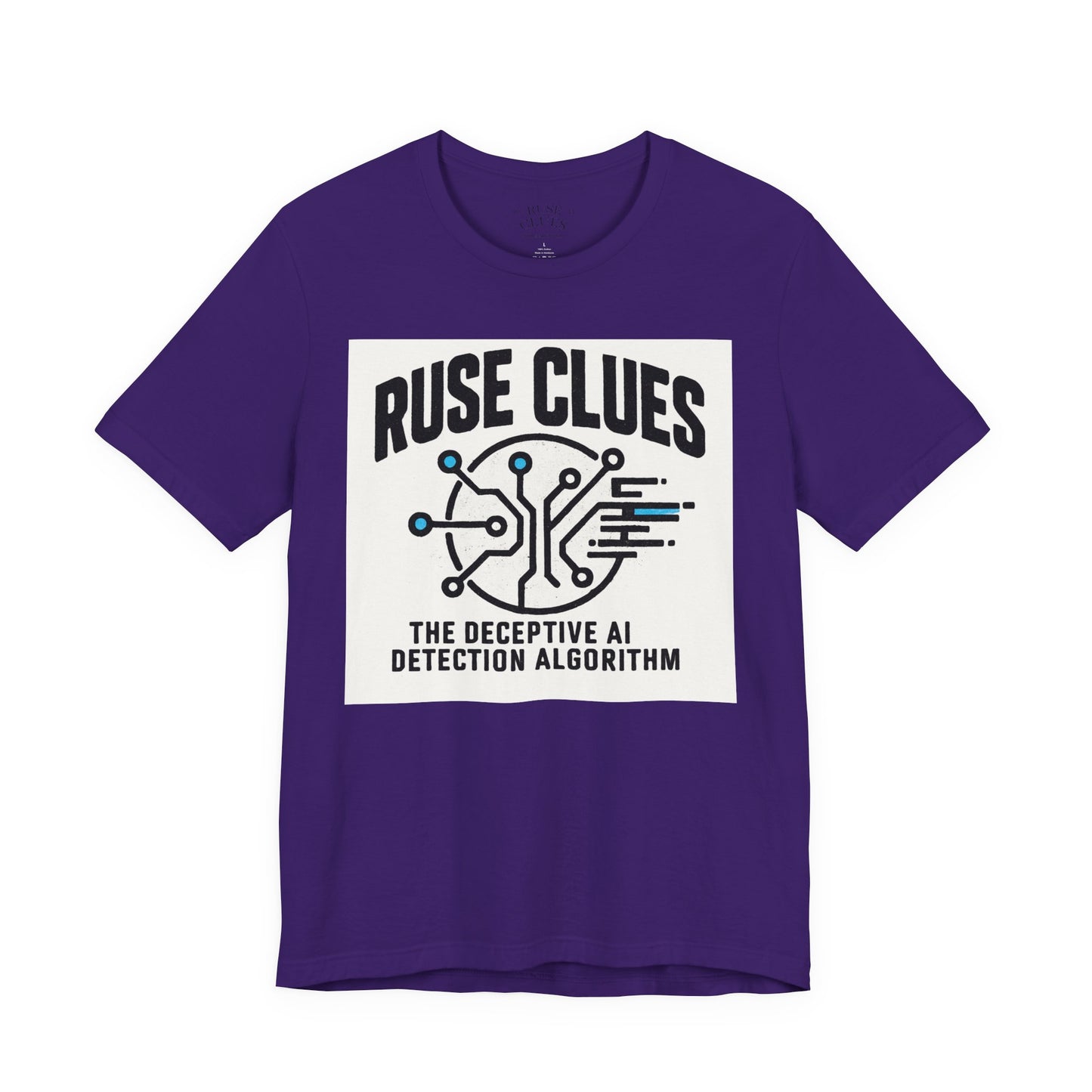 Ruse Clues® AI Detection Tee