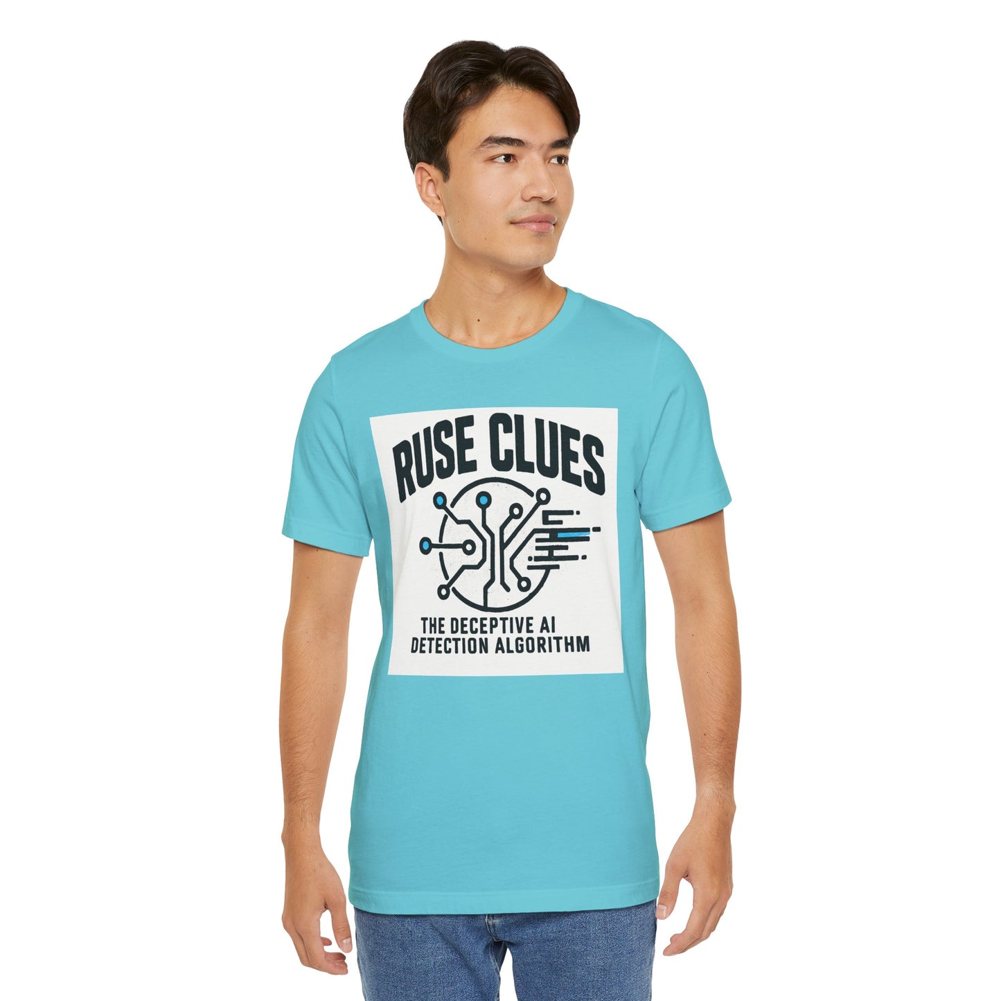 Ruse Clues® AI Detection Tee