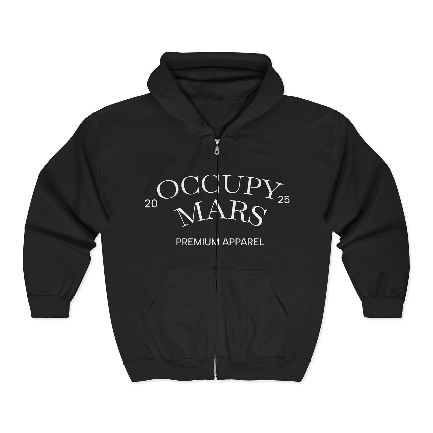 Full Zip Hooded OCCUPY MARS™ Sweatshirt