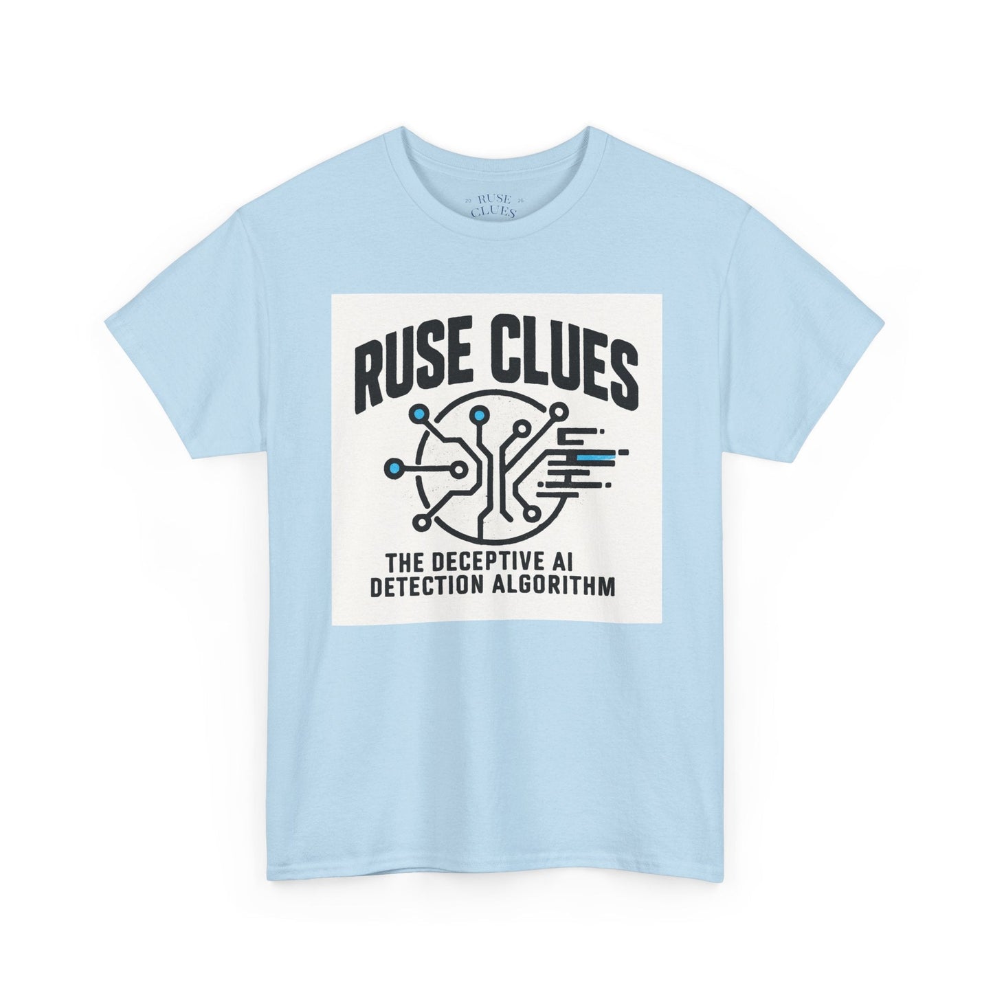 Ruse Clues® AI Detection Tee - Unisex Heavy Cotton T-Shirt