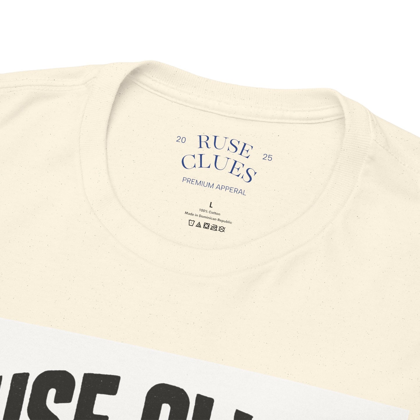 Ruse Clues® AI Detection Tee - Unisex Heavy Cotton T-Shirt