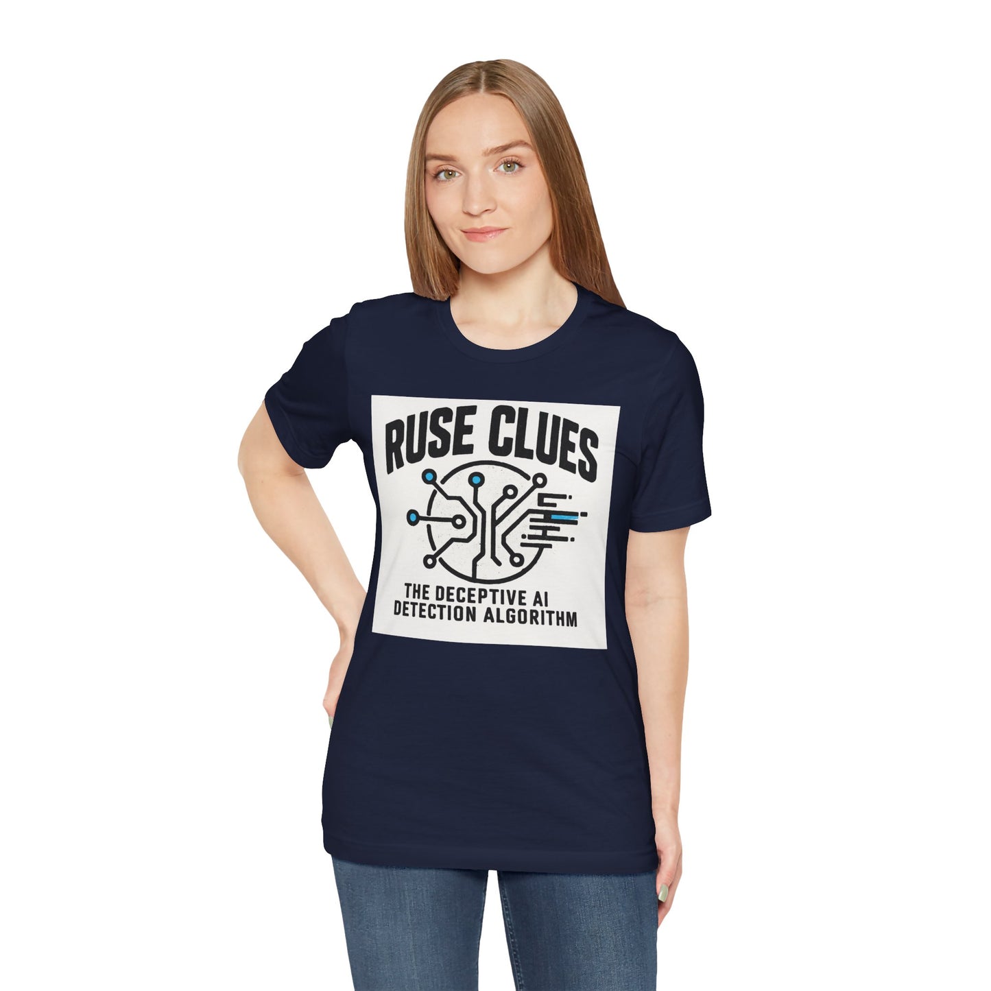 Ruse Clues® AI Detection Tee