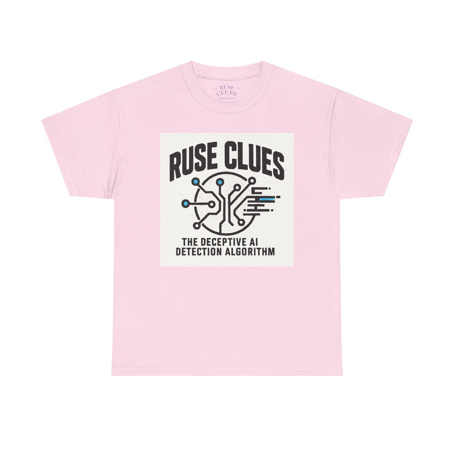 Ruse Clues® AI Detection Tee - Unisex Heavy Cotton T-Shirt