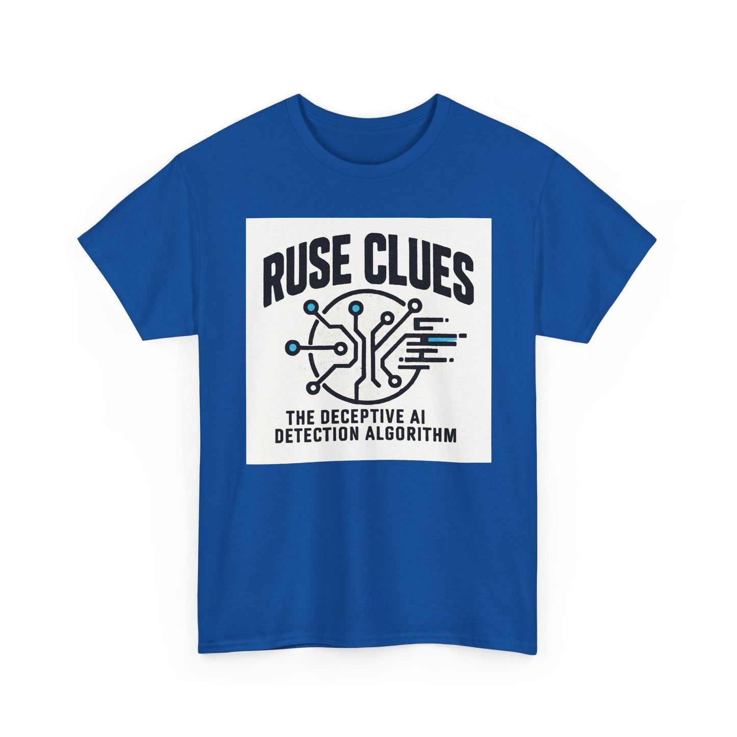 Ruse Clues® AI Detection Tee - Unisex Heavy Cotton T-Shirt