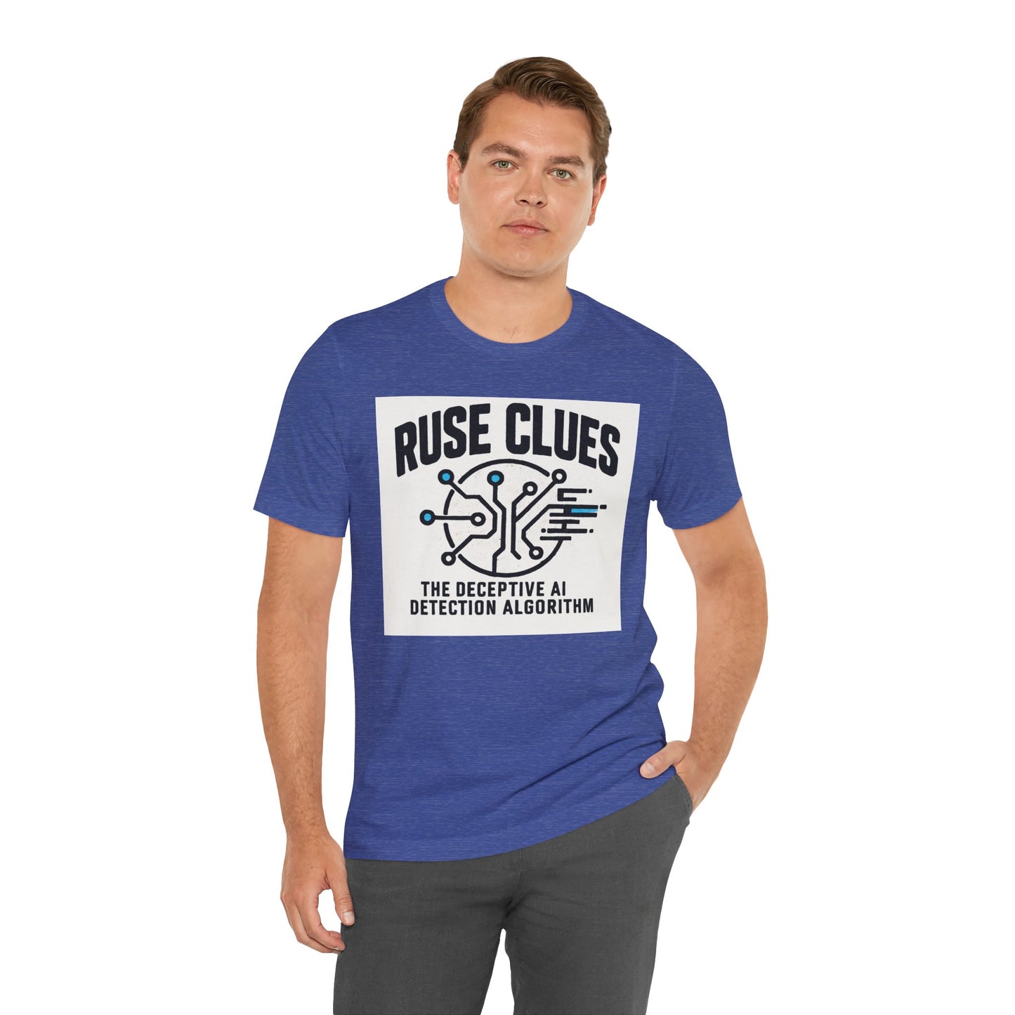 Ruse Clues® AI Detection Tee