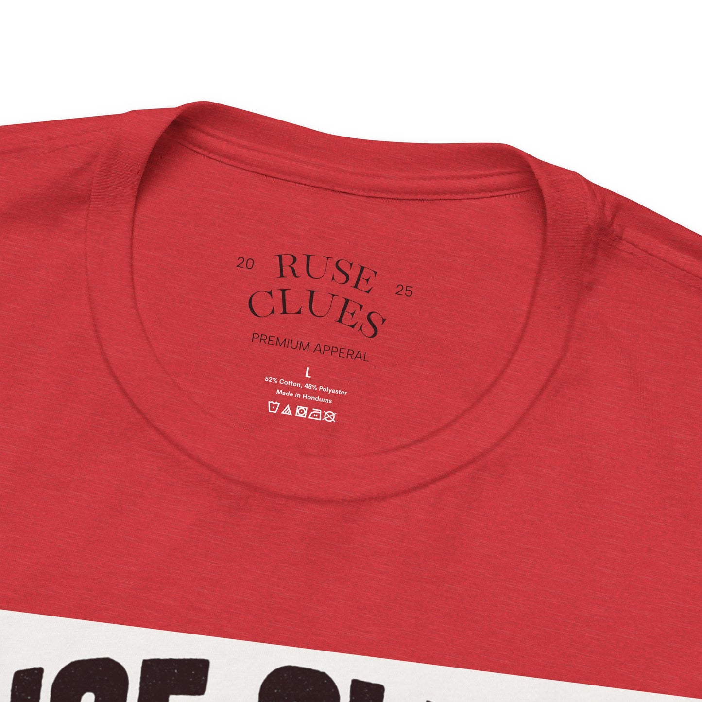 Ruse Clues® AI Detection Tee