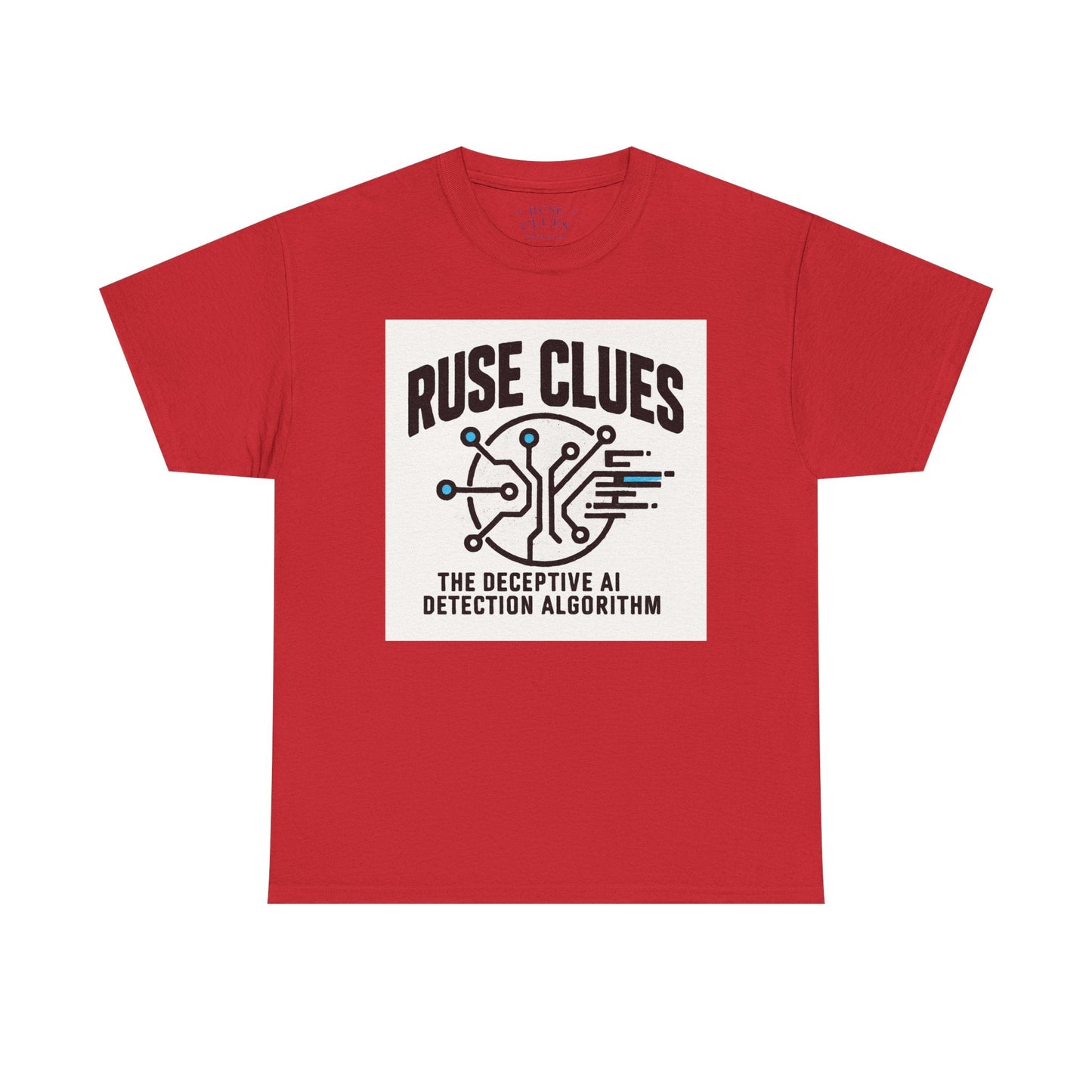 Ruse Clues® AI Detection Tee - Unisex Heavy Cotton T-Shirt