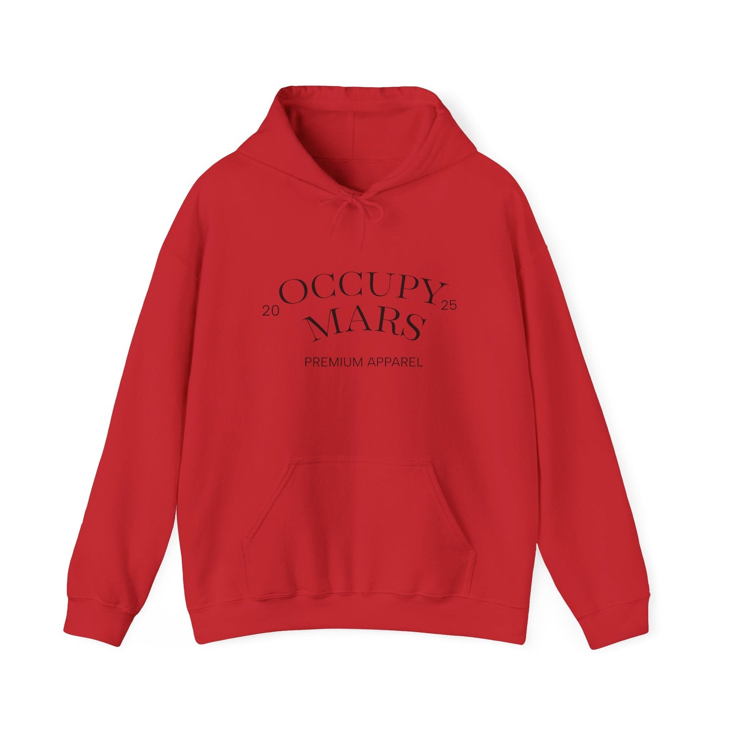 Occupy Mars™ Hooded Sweatshirt - Casual Comfort, Perfect for Everyday Wear, Gifts for Space Enthusiasts, Cozy Fashion