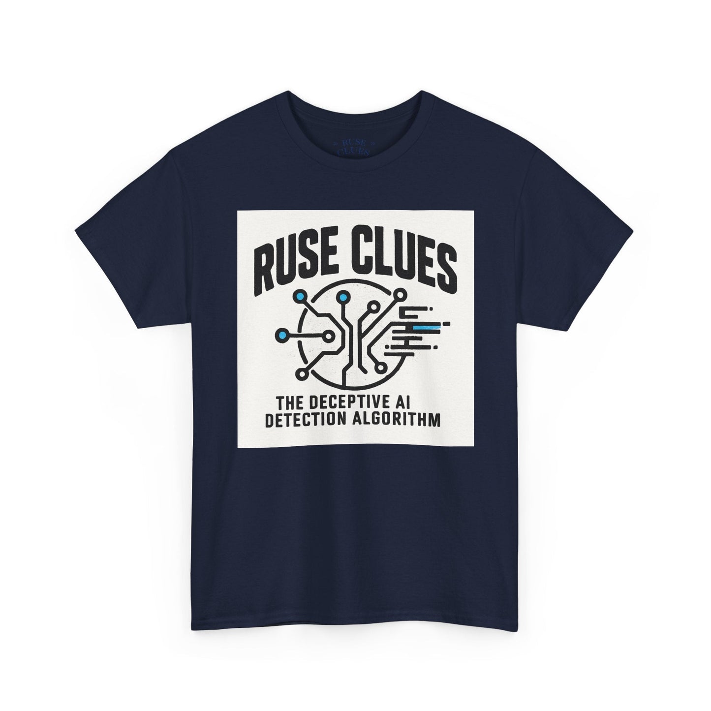 Ruse Clues® AI Detection Tee - Unisex Heavy Cotton T-Shirt