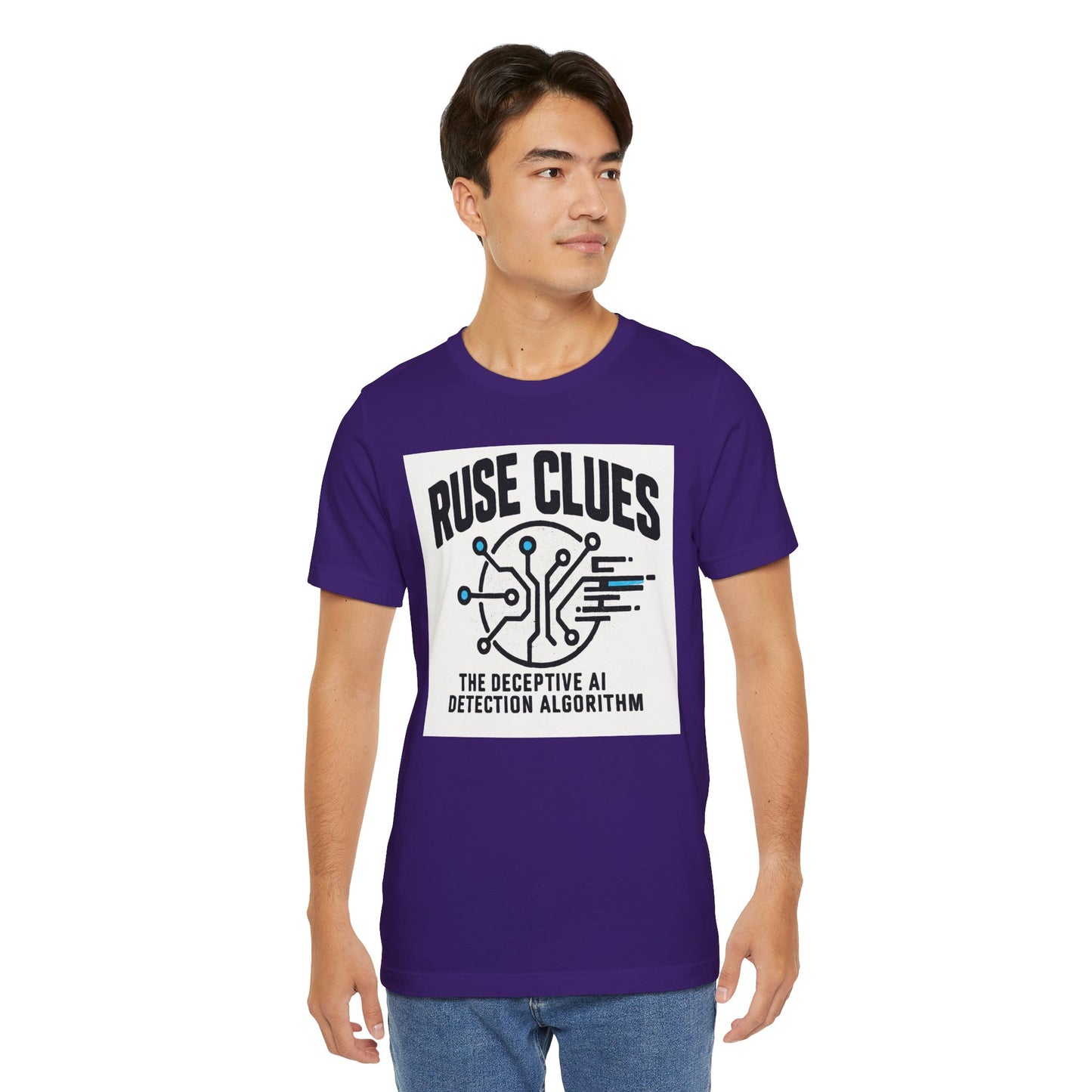 Ruse Clues® AI Detection Tee