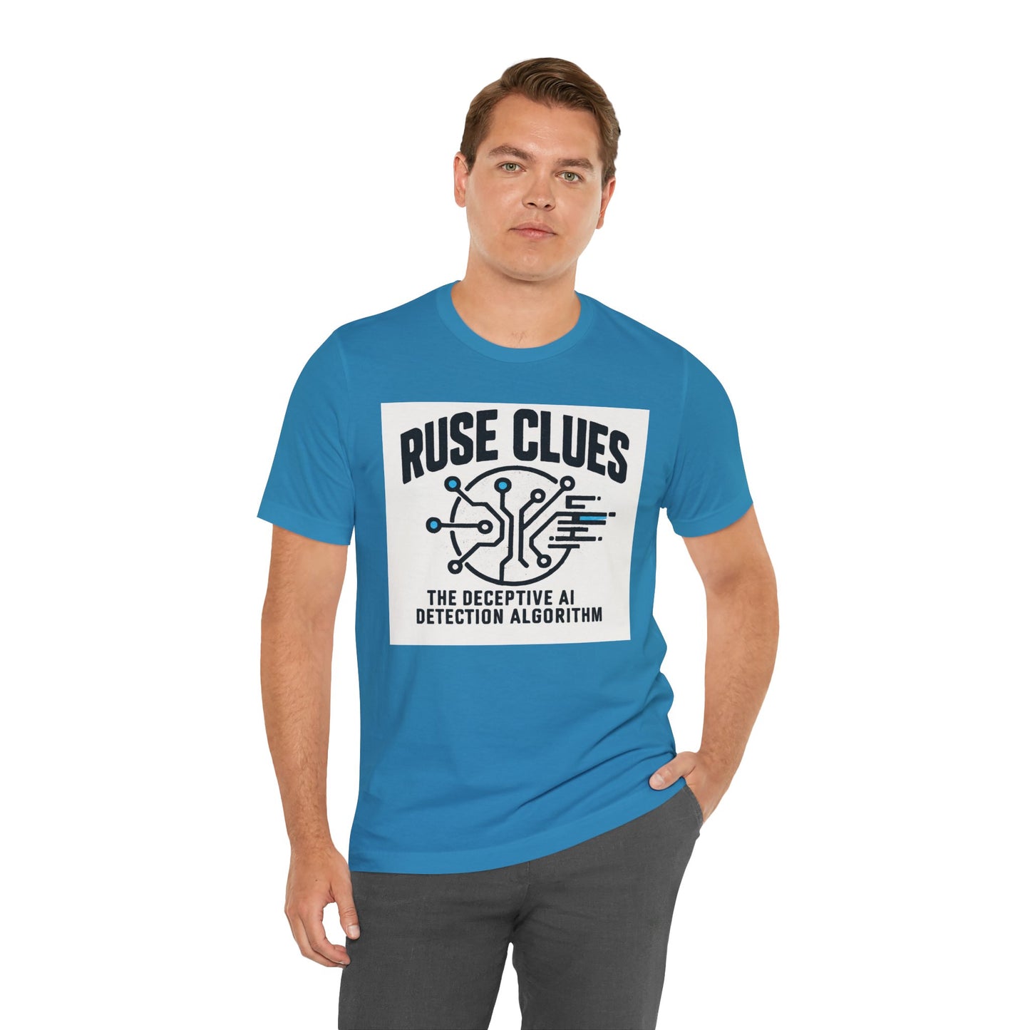 Ruse Clues® AI Detection Tee