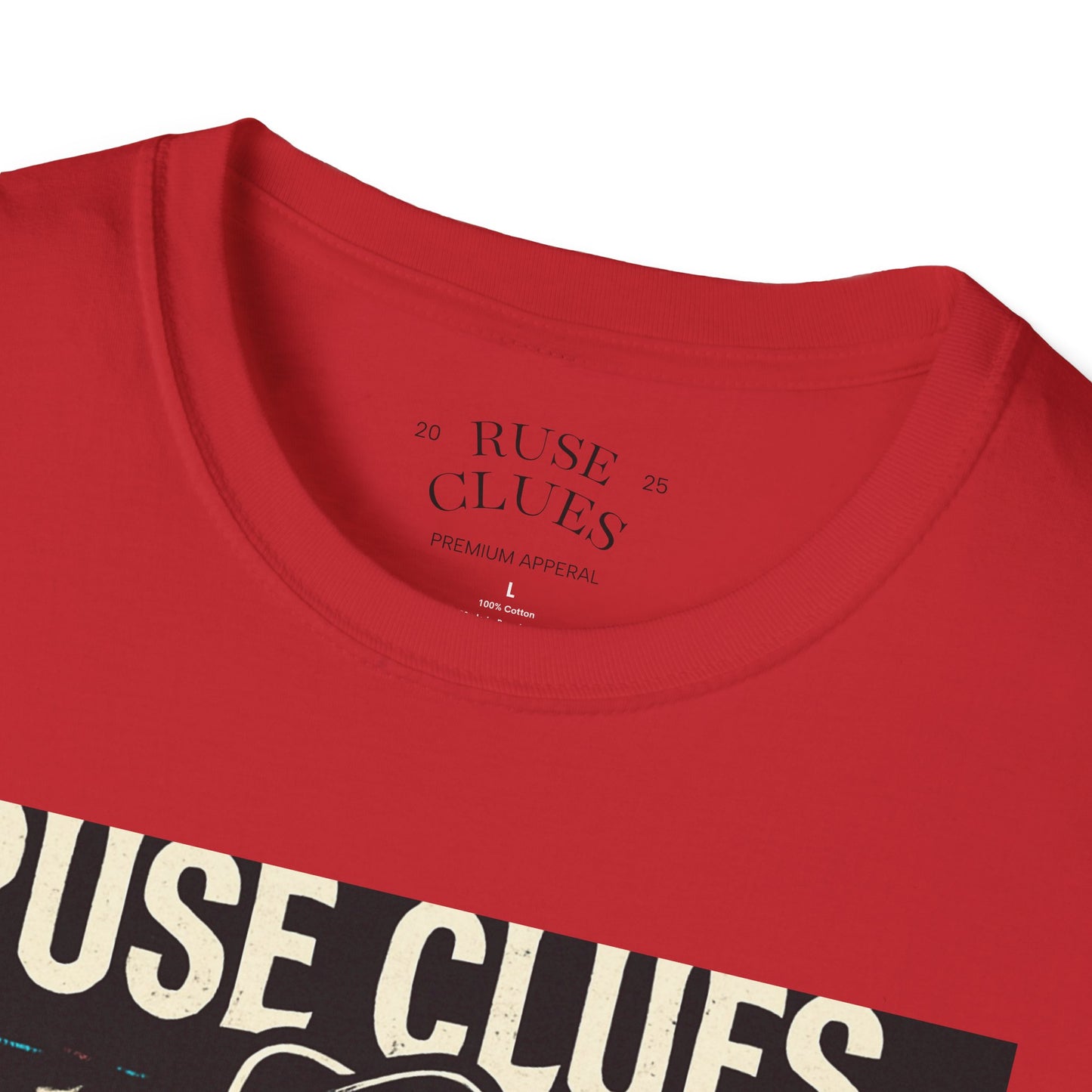 Mystery Detective Unisex Softstyle T-Shirt - Ruse Clues® Design