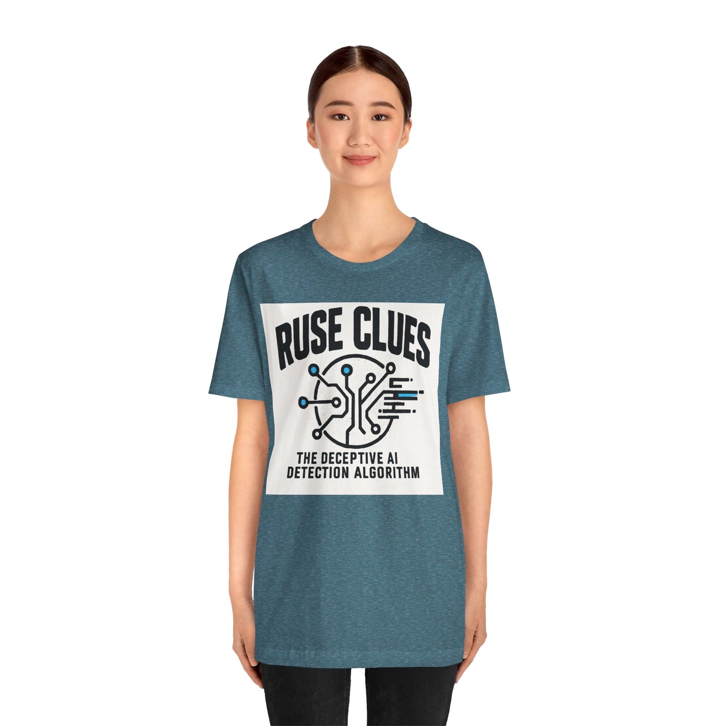 Ruse Clues® AI Detection Tee